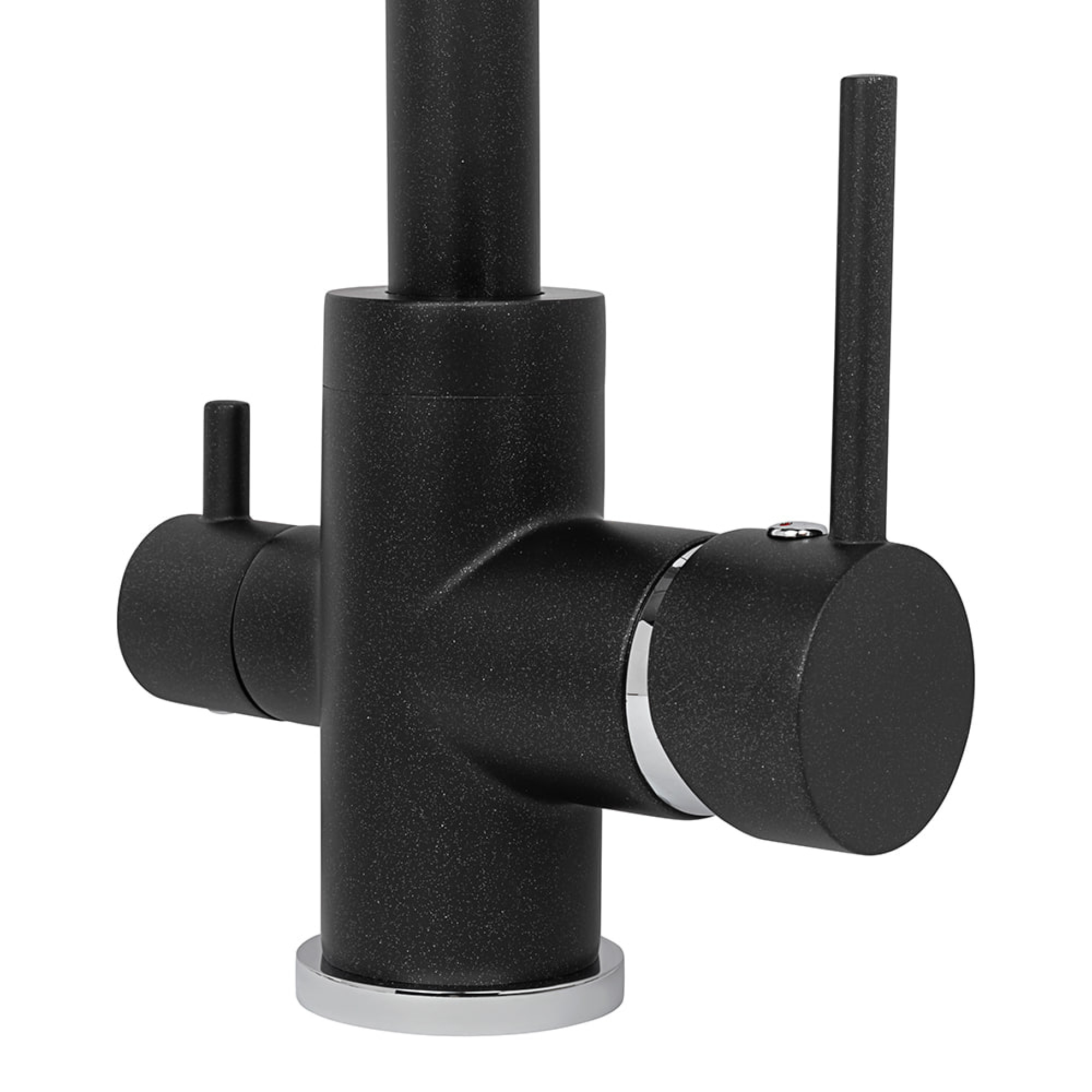 Смеситель ZorG Sabiaduo 2963 (черный) фото-4