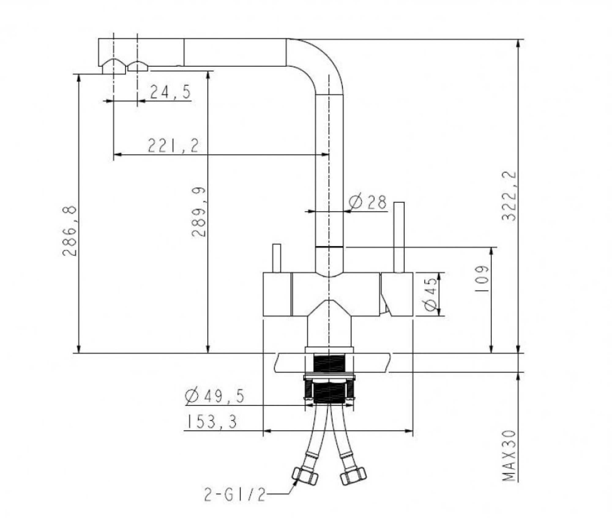 Смеситель ZorG Argos (satin premium) фото-2