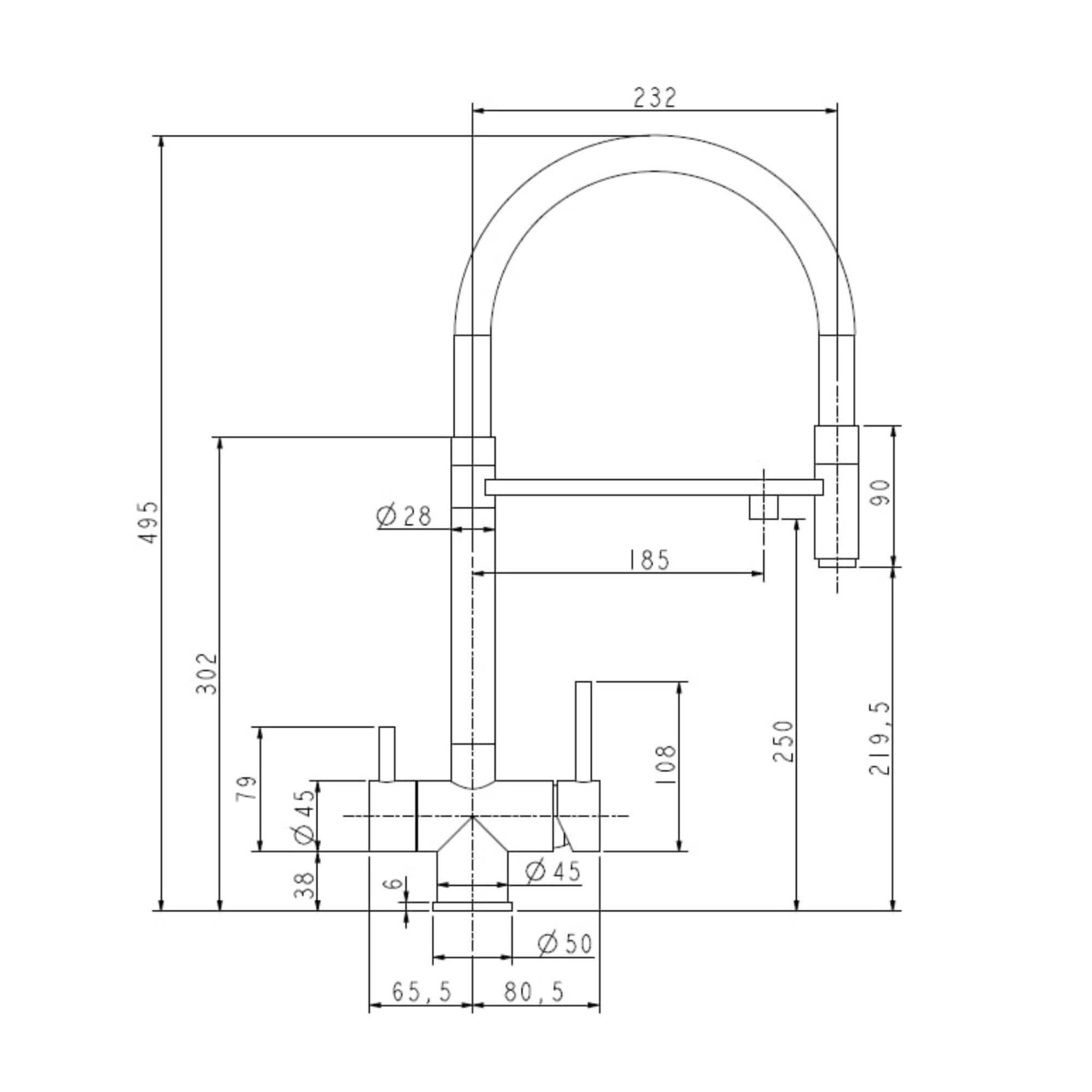 Смеситель ZorG Asgard Premium PVD (gunblack) фото-2