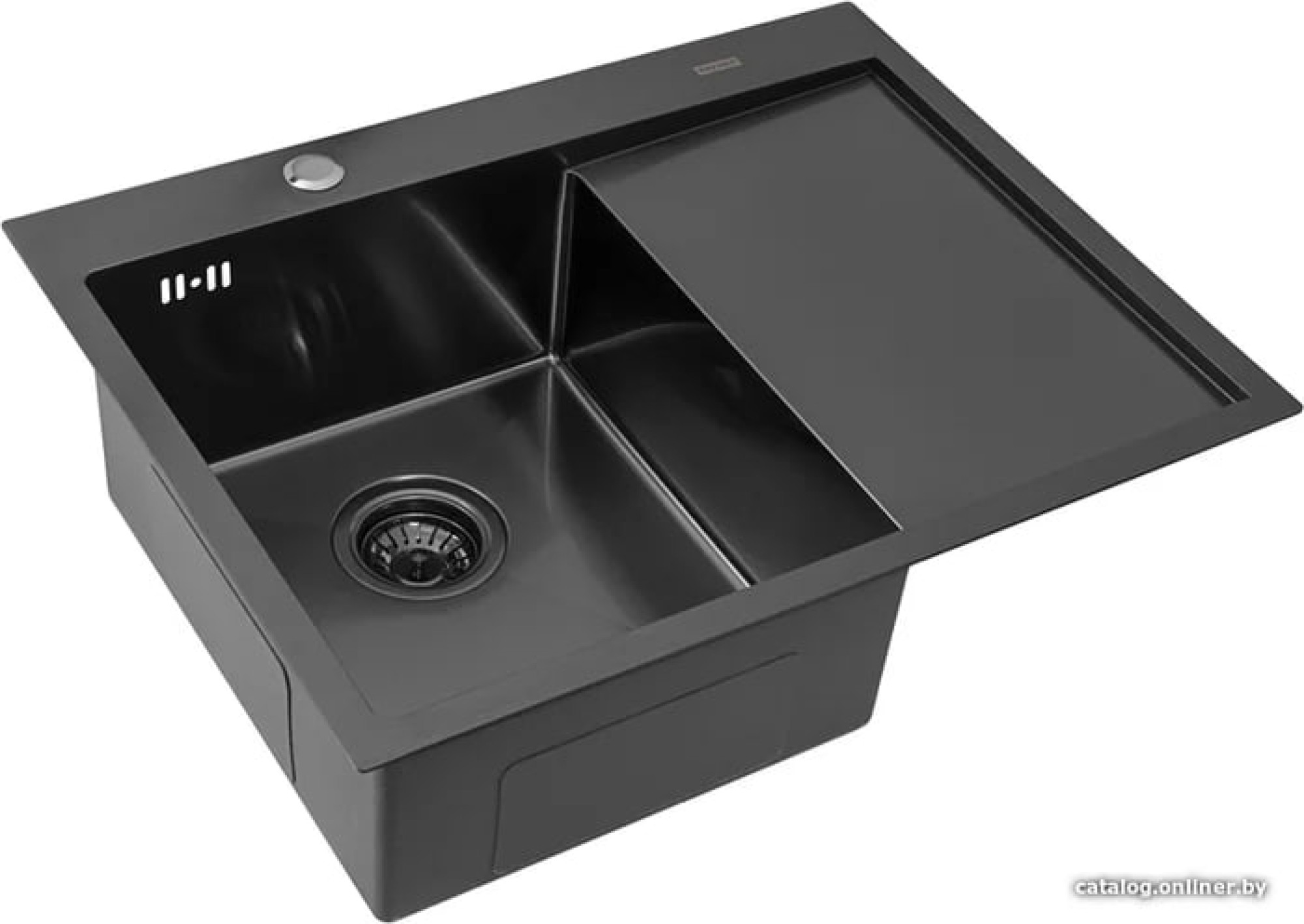 Кухонная мойка ARFEKA AF 650*505 L Black PVD Nano фото-2 Кухонная мойка ARFEKA AF 650*505 L Black PVD Nano фото-2