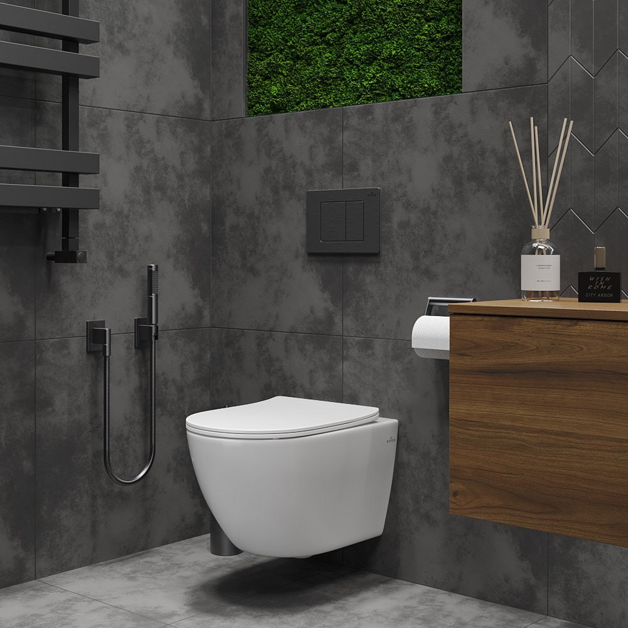 Унитаз подвесной Roxen Antares Tornado 530205-01 фото-2 Унитаз подвесной Roxen Antares Tornado 530205-01 фото-2