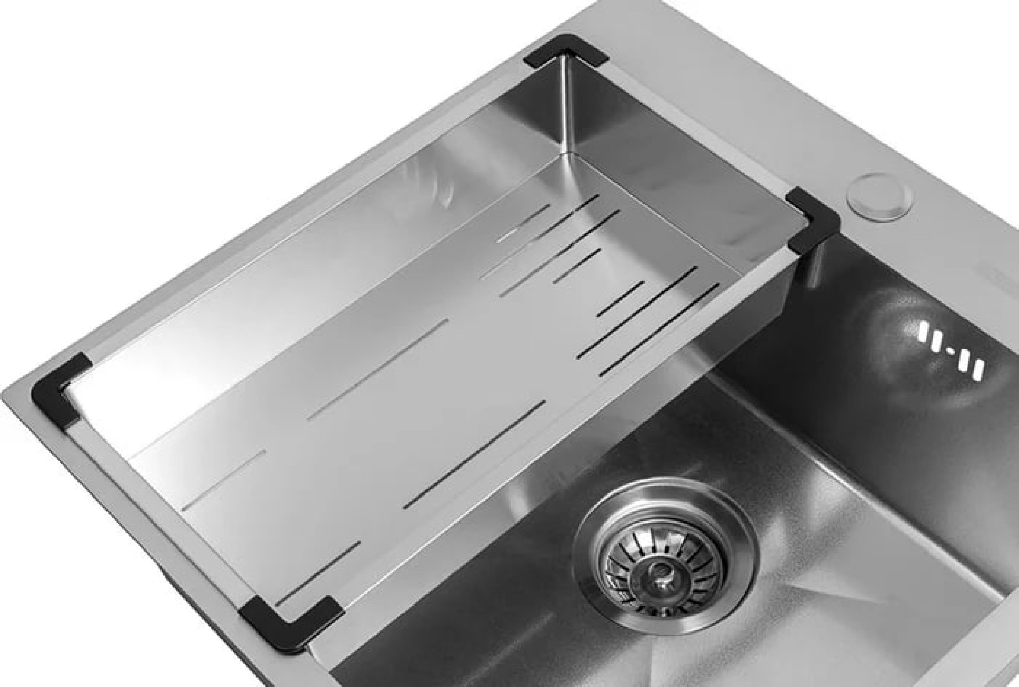 Кухонная мойка ARFEKA Eco AR мойка 600*500, коландер G, дозатор Satin Decor фото-7 Кухонная мойка ARFEKA Eco AR мойка 600*500, коландер G, дозатор Satin Decor фото-7