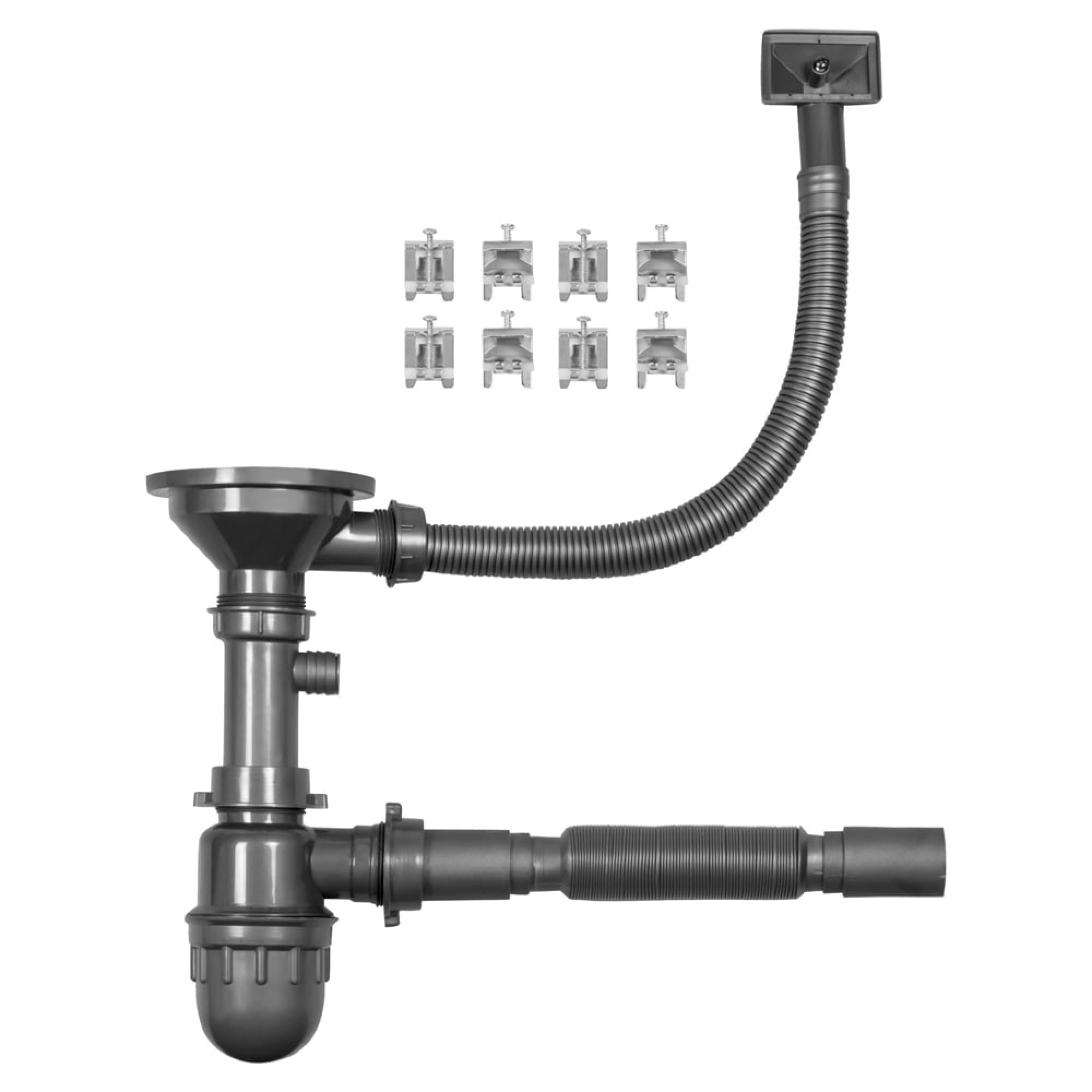 Кухонная мойка ARFEKA ECO AR 650*500 L BLACK PVD NANO фото-3