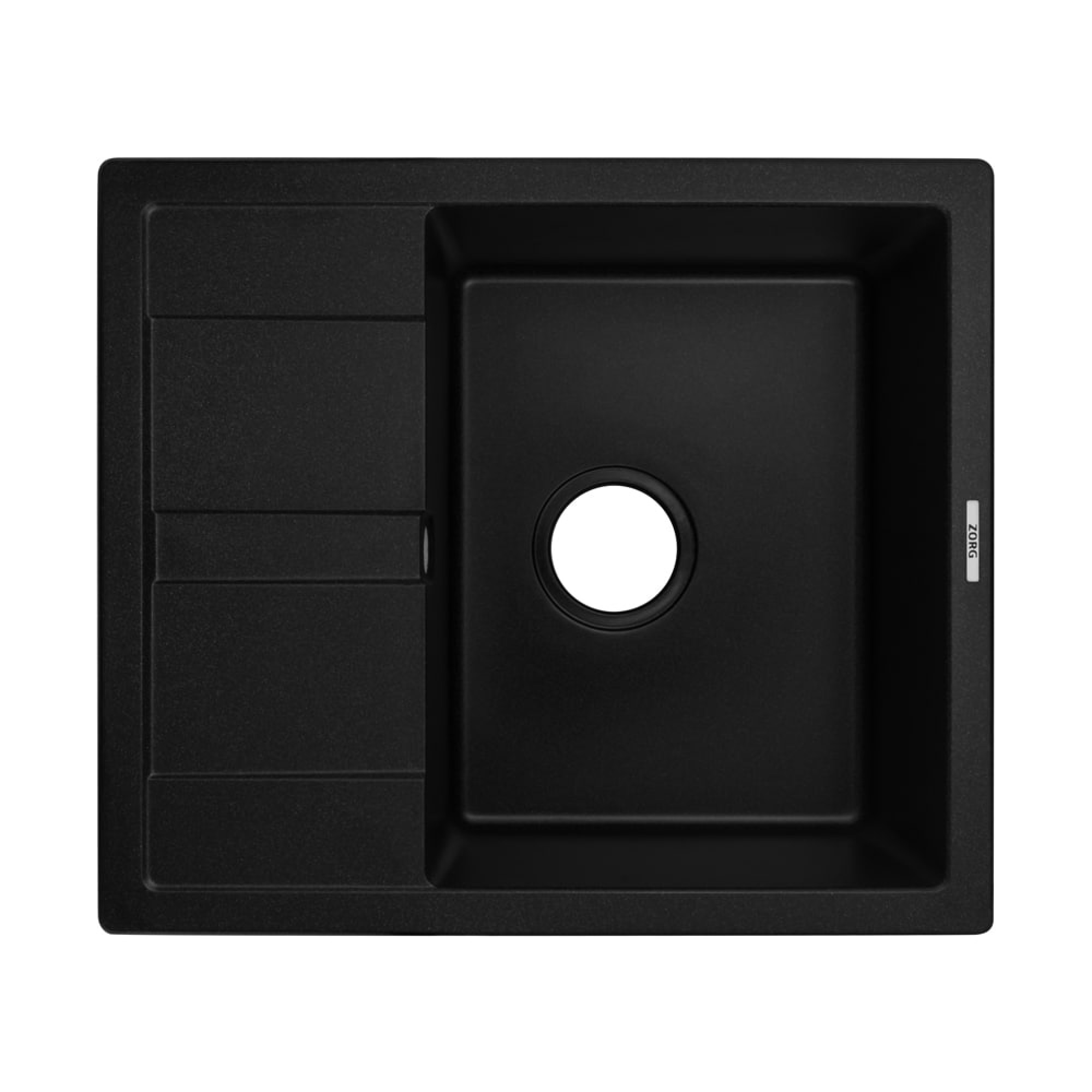 Кухонная мойка ZorG Apollo 58 (черный опал) фото-3 Кухонная мойка ZorG Apollo 58 (черный опал) фото-3