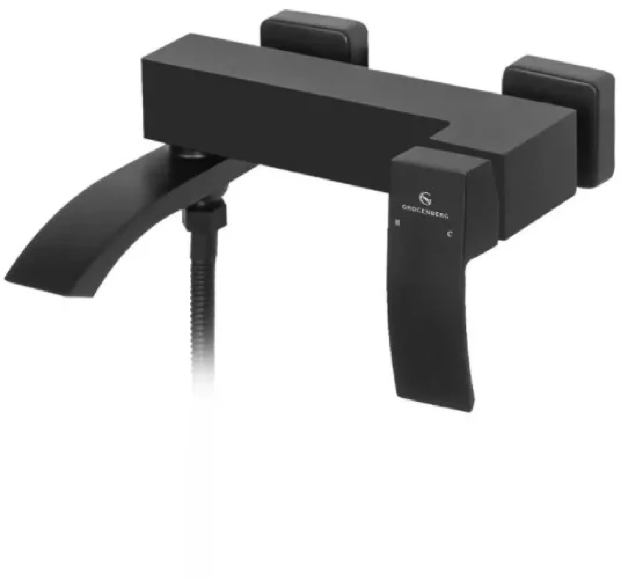 Смеситель Grocenberg GB8007 (черный матовый) фото-2