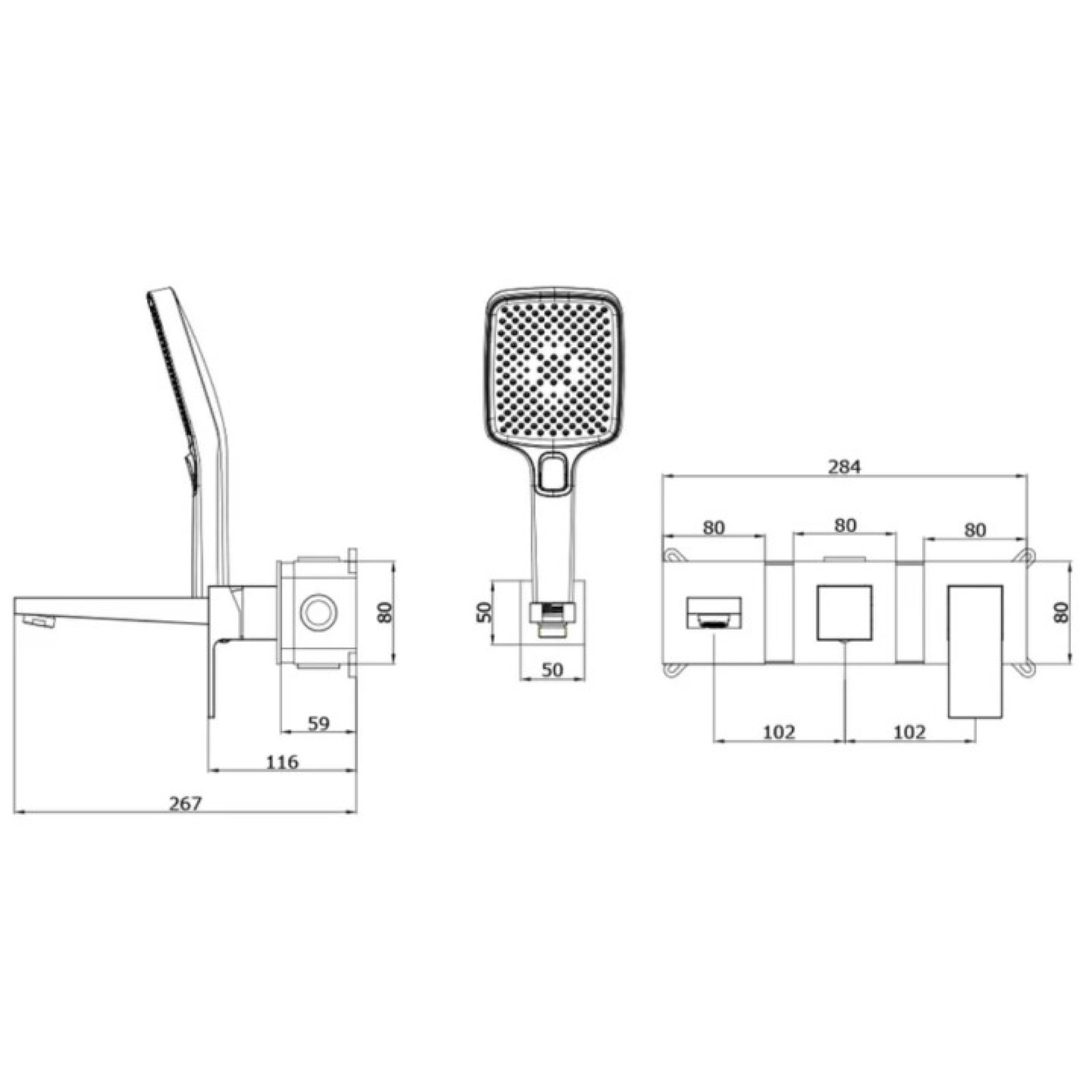 Смеситель Vieir V393536-S фото-2 Смеситель Vieir V393536-S фото-2