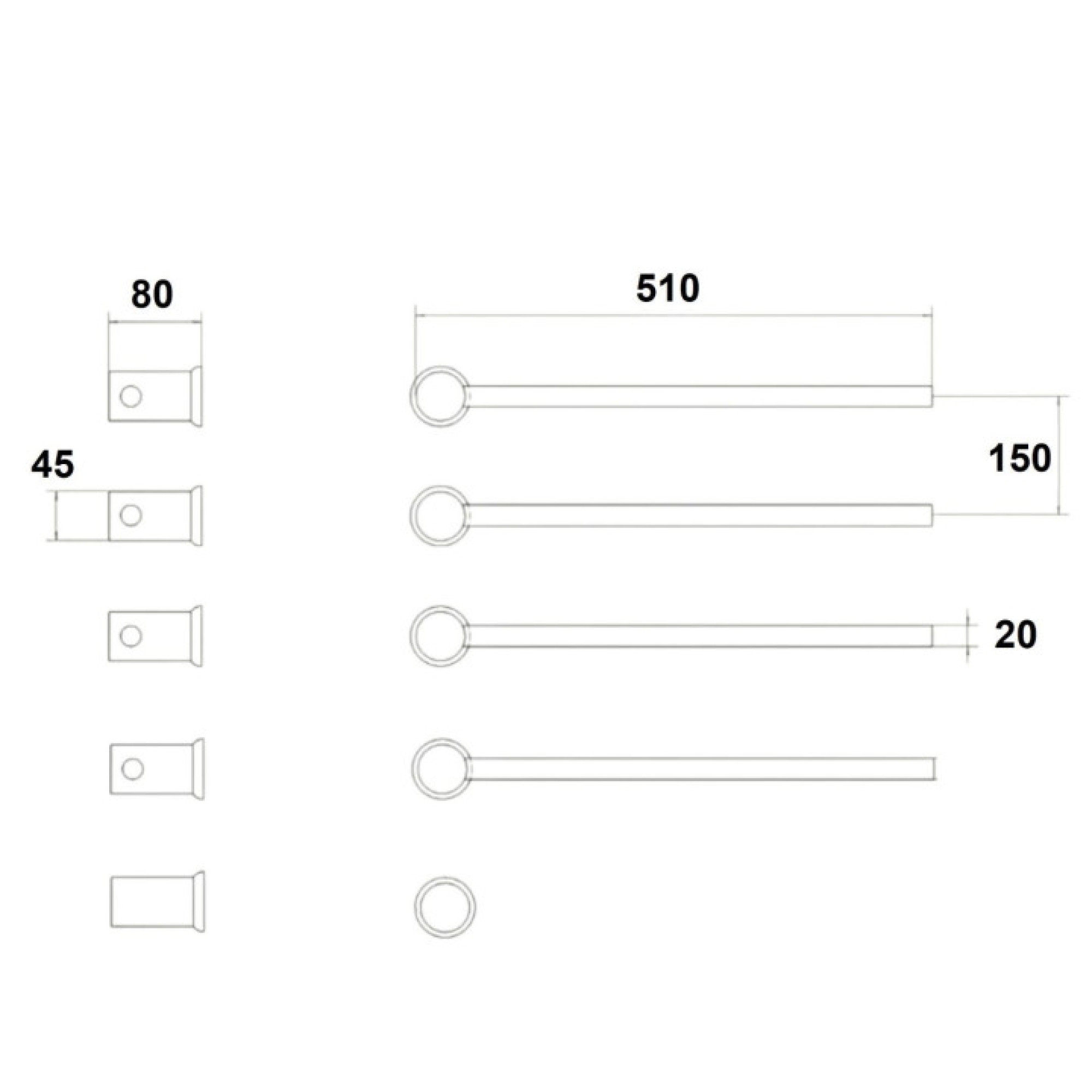 Полотенцесушитель электрический Ganzer 96064-S встроенный на 4 полки золото фото-4