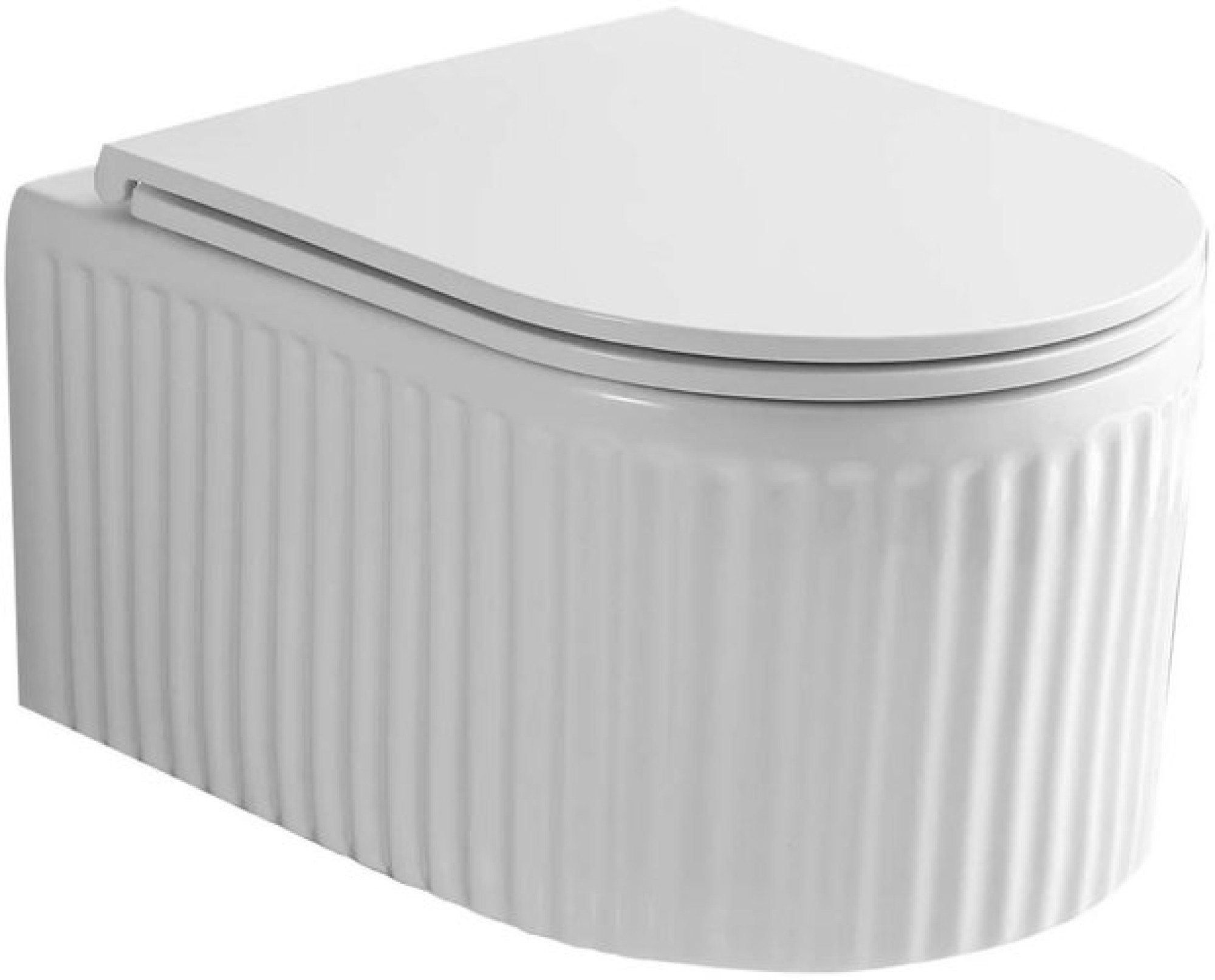 Унитаз подвесной Roxen Royal Matt в комплекте с инсталляцией StounFix Dual Fresh 6 в 1 968226 (кнопка: серый бетон) фото-2