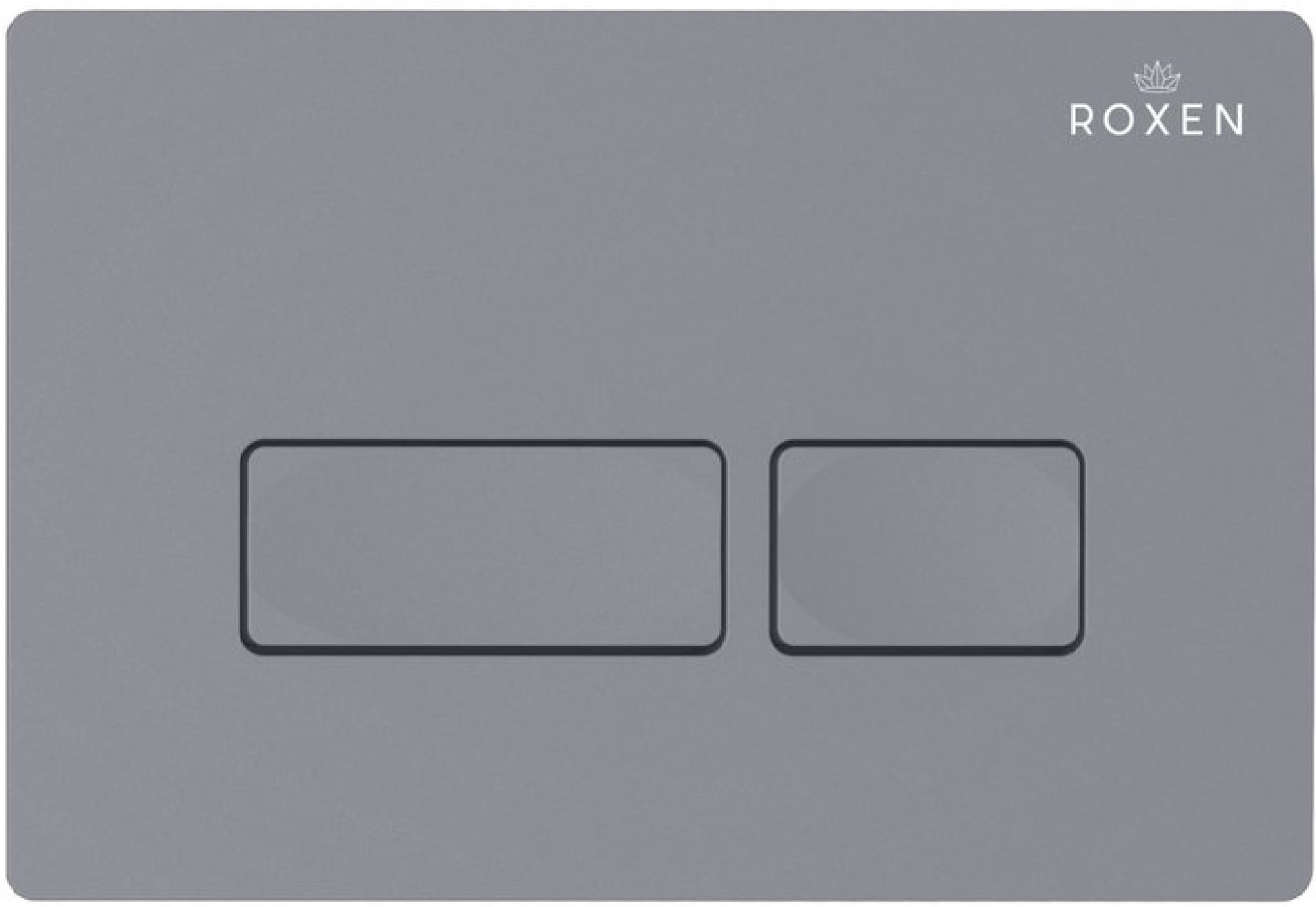 Унитаз подвесной Roxen Royal Matt в комплекте с инсталляцией StounFix Dual Fresh 6 в 1 968226 (кнопка: серый бетон) фото-4