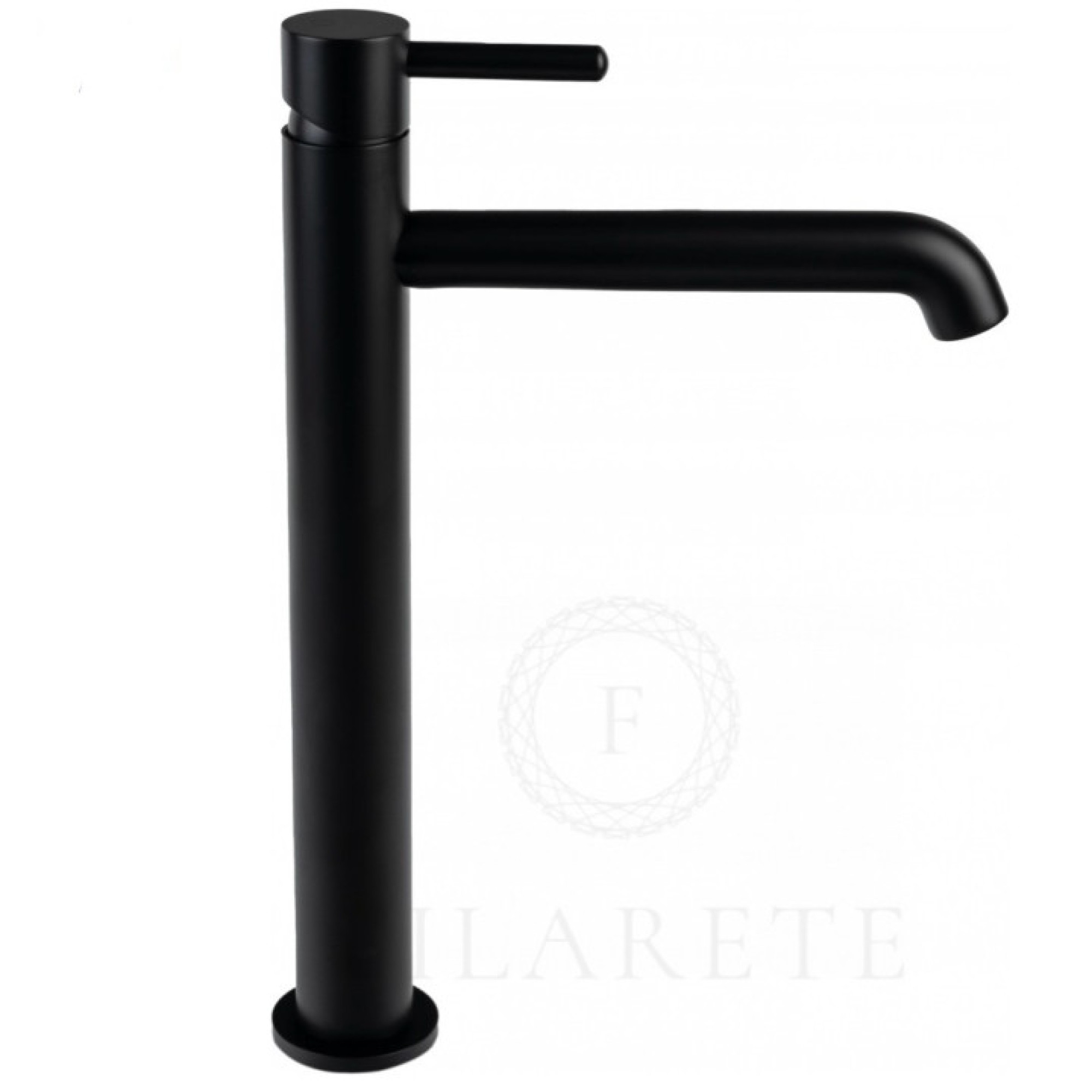 Смеситель Filarete Roun FL6020 (черный матовый) фото-9