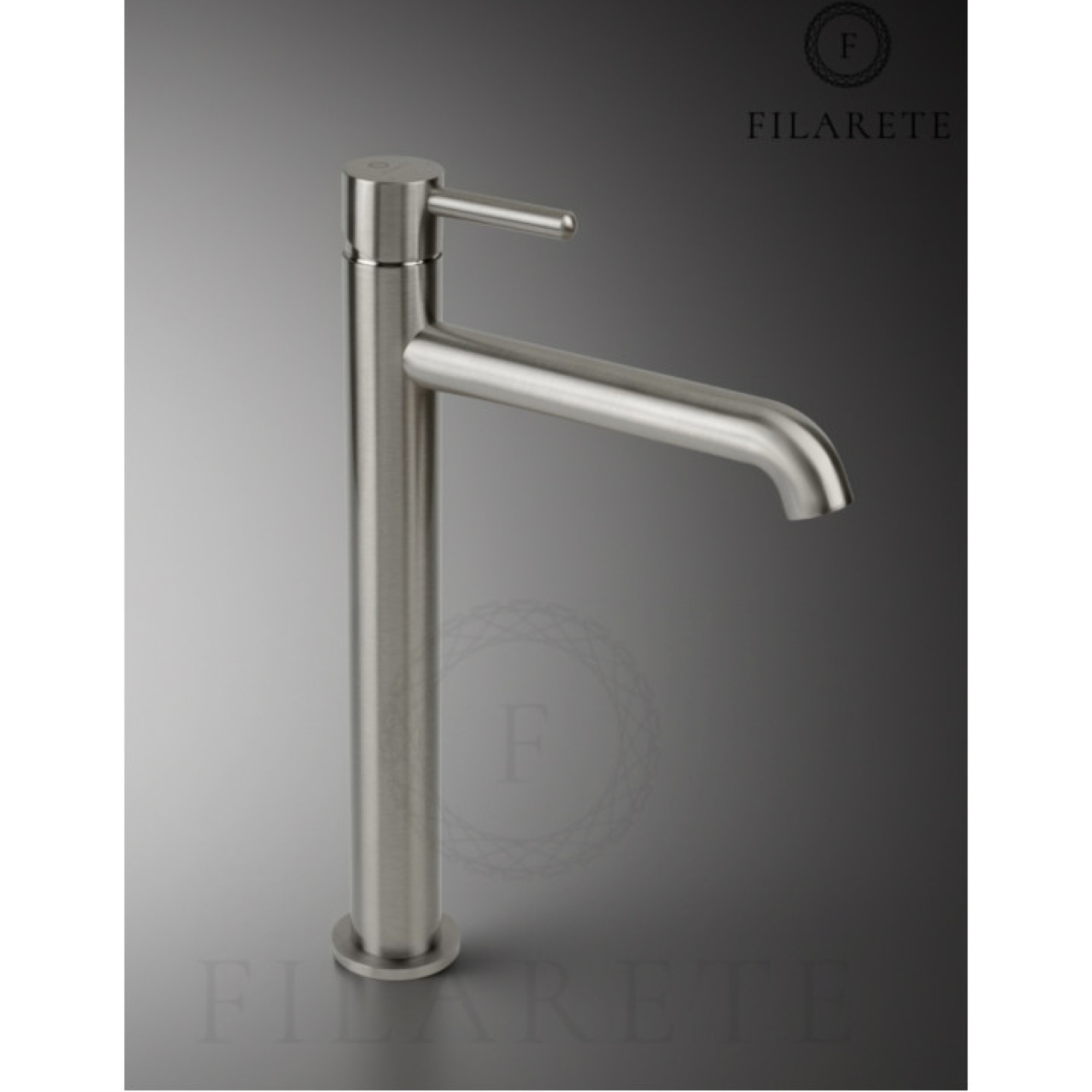 Смеситель Filarete Roun FL6020 (никель) фото-5