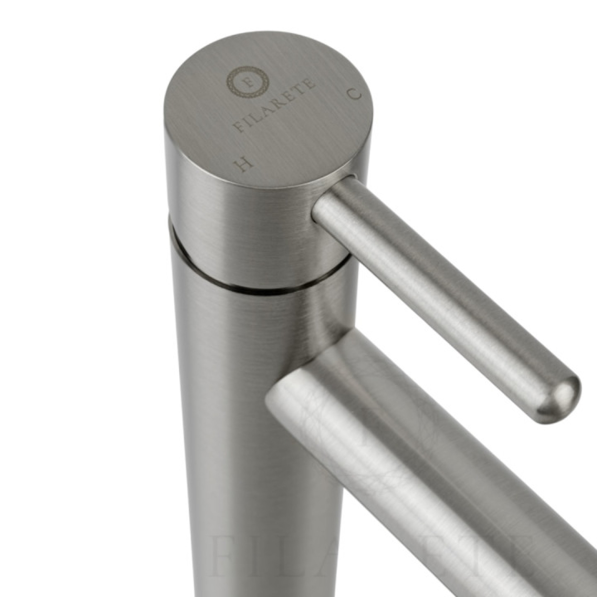 Смеситель Filarete Roun FL6020 (никель) фото-3