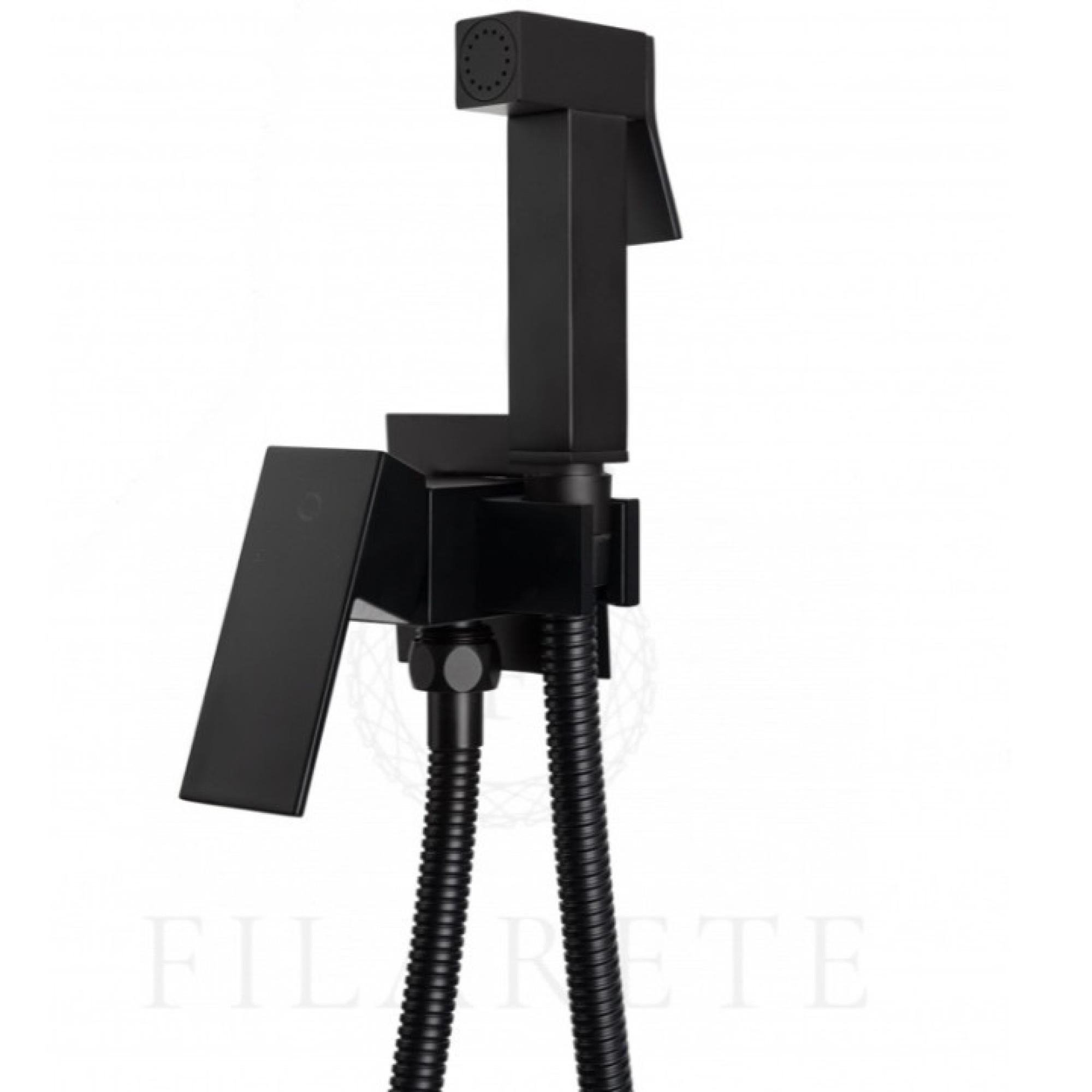 Гигиенический душ Filarete Fing FL101 (черный матовый) фото-3
