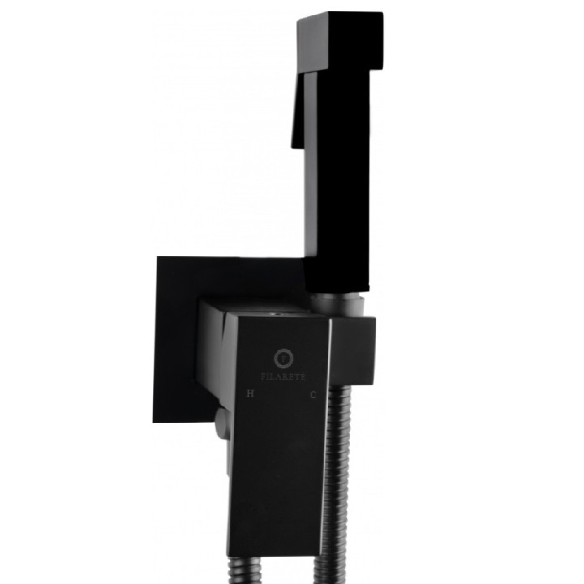 Гигиенический душ Filarete Fing FL101 (черный матовый) фото-4