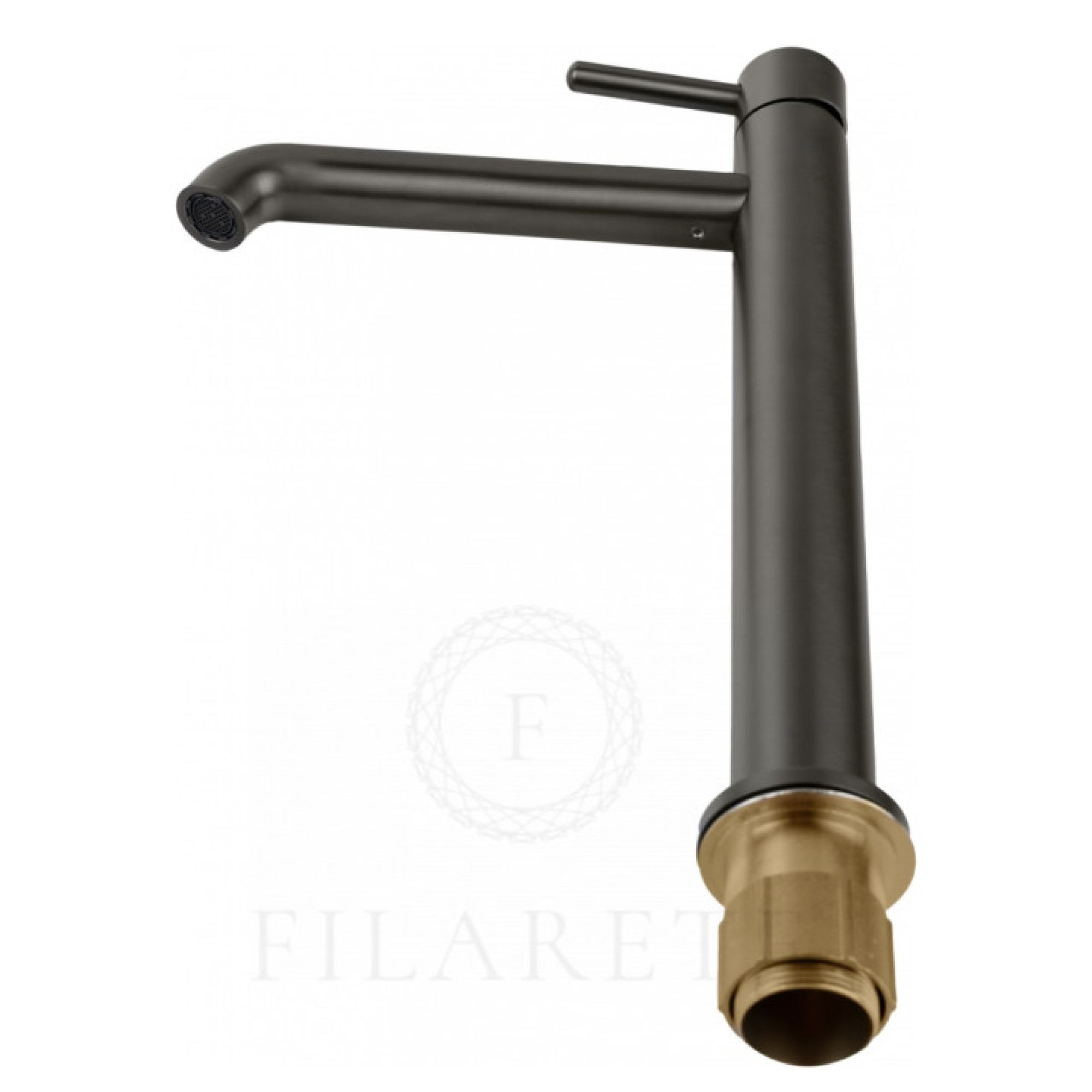 Смеситель Filarete Roun FL6020 (графит) фото-4