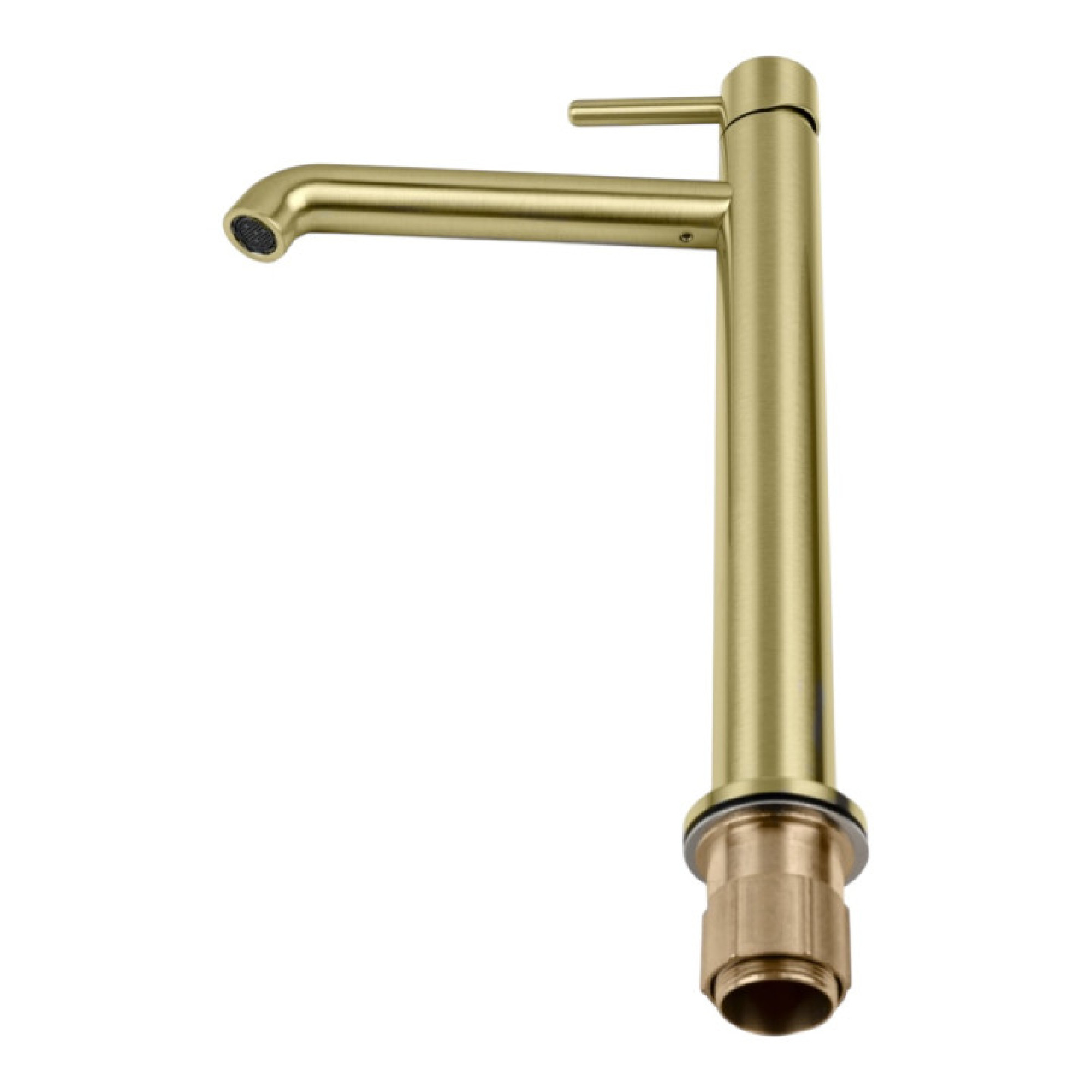 Смеситель Filarete Roun FL6020 (матовое золото) фото-10