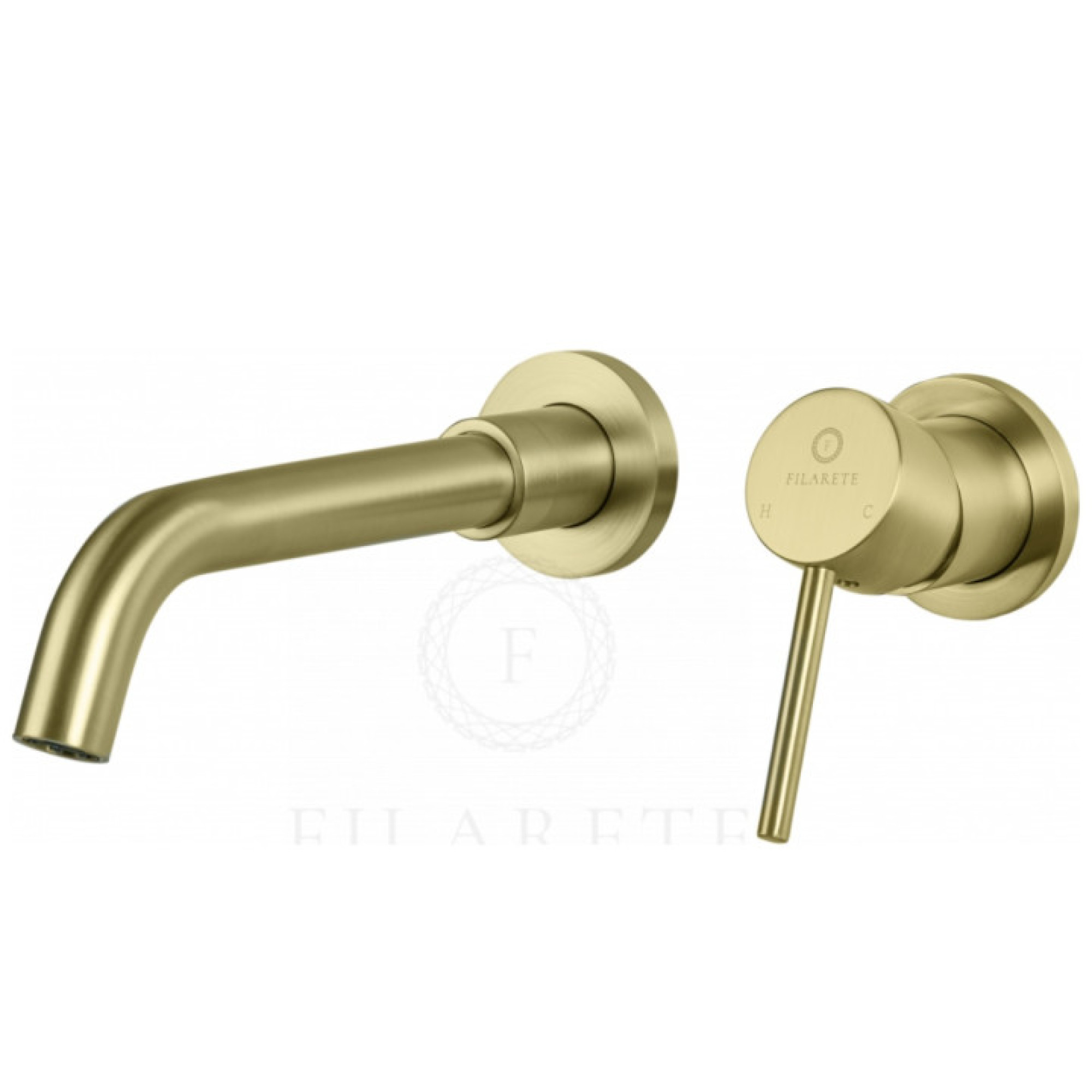 Смеситель Filarete Roun FL4020 (матовое золото) фото-7