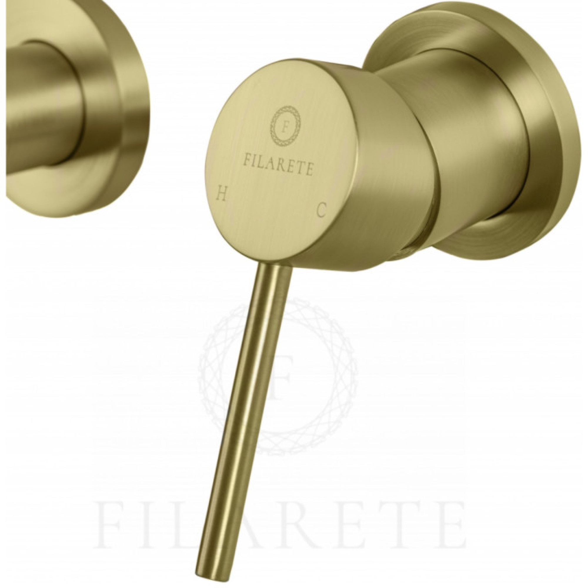 Смеситель Filarete Roun FL4020 (матовое золото) фото-9