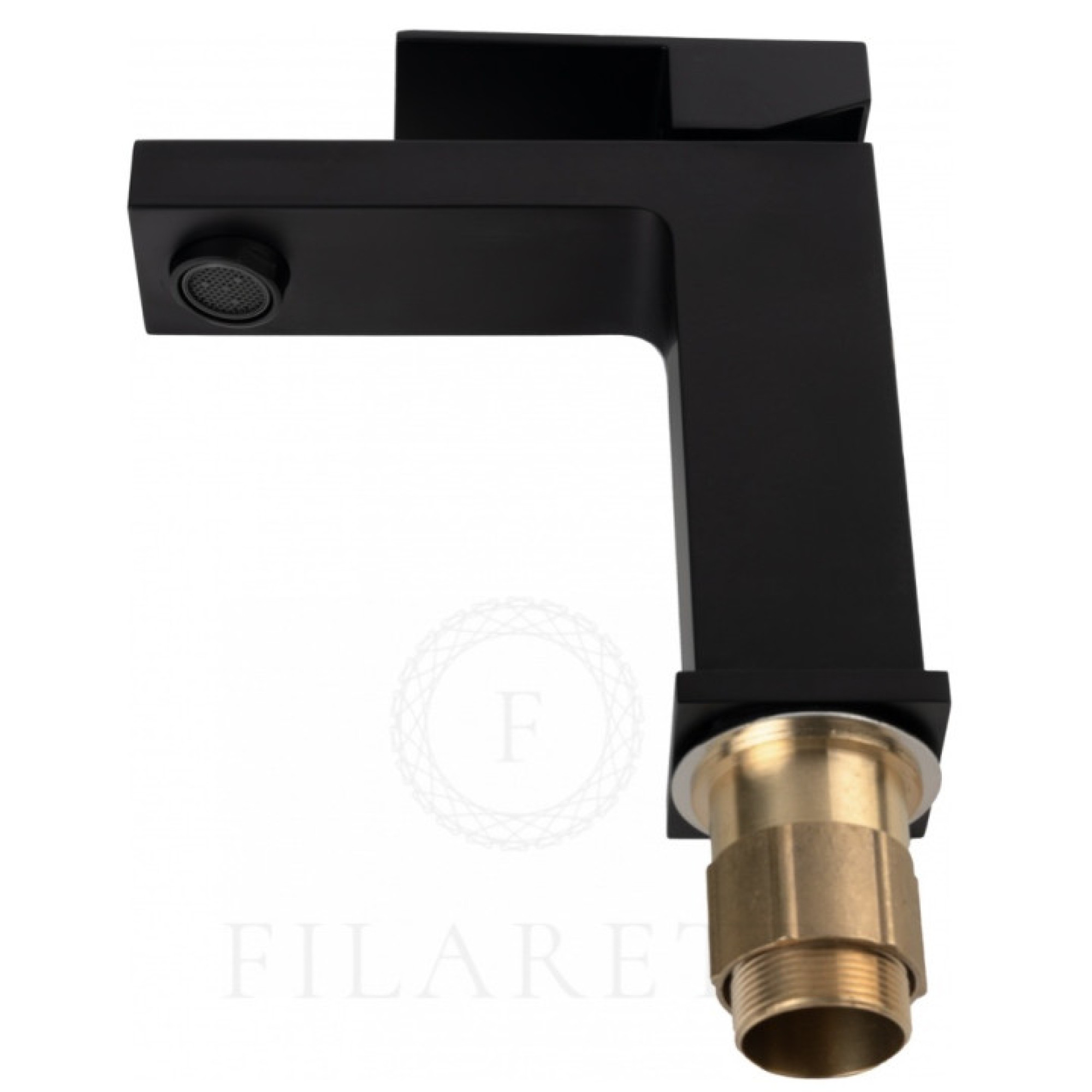 Смеситель Filarete Fing FL5040 (черный матовый) фото-5