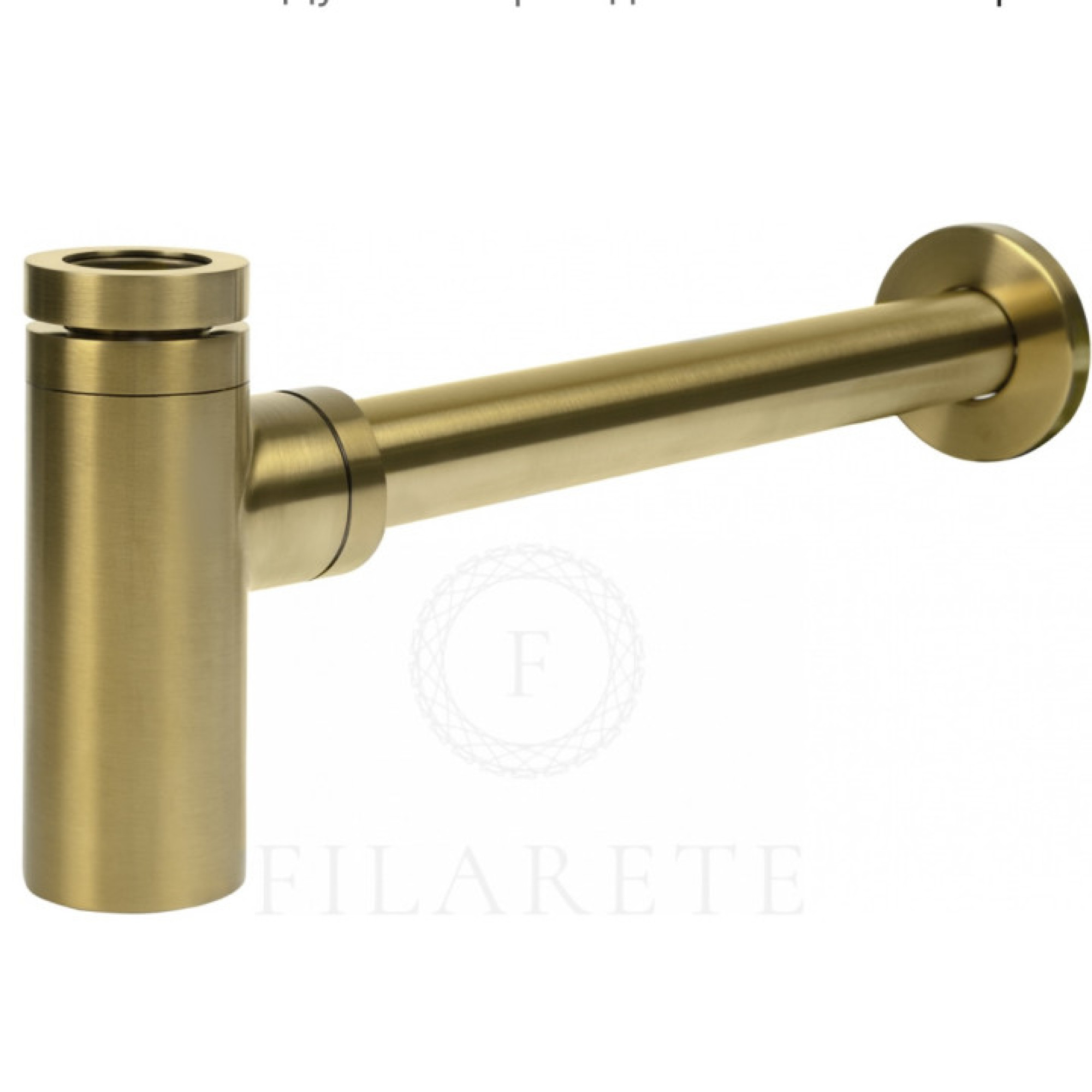 Сифон Filarete FL70 (золотой брашированный) фото-6