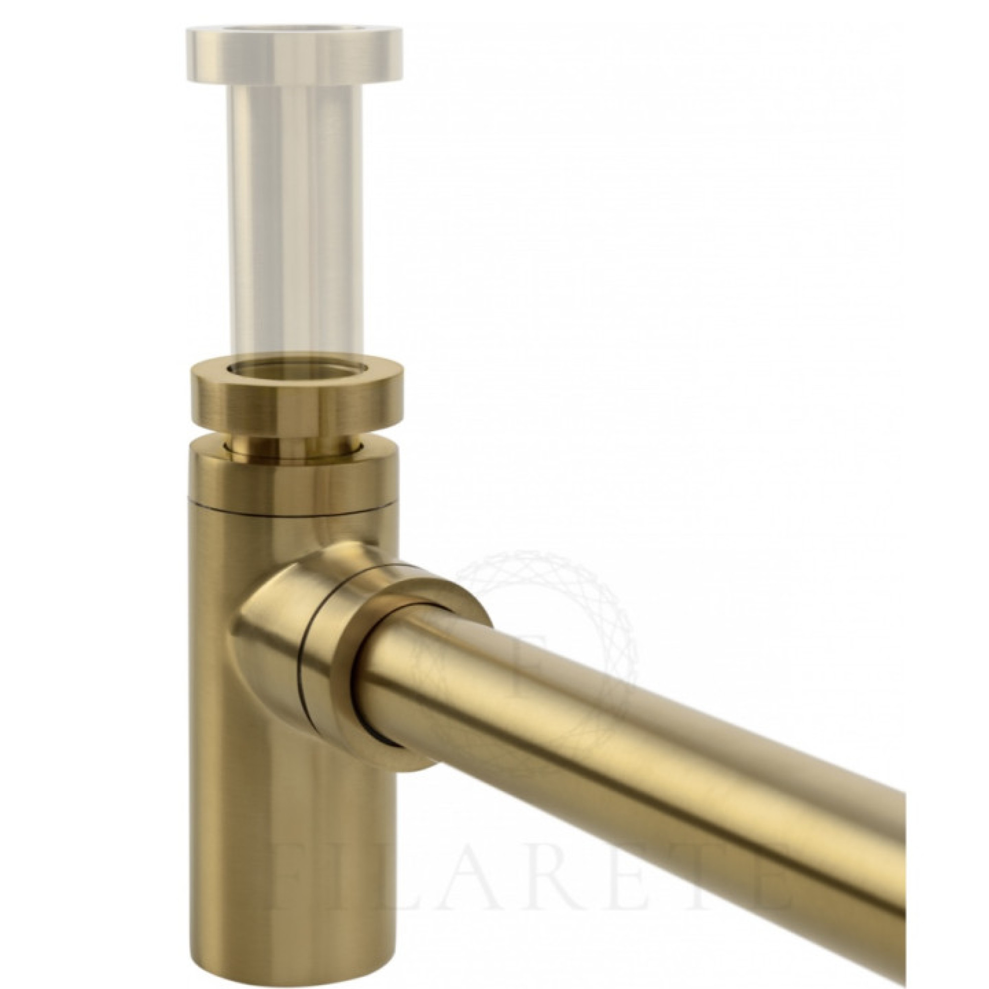 Сифон Filarete FL70 (золотой брашированный) фото-10