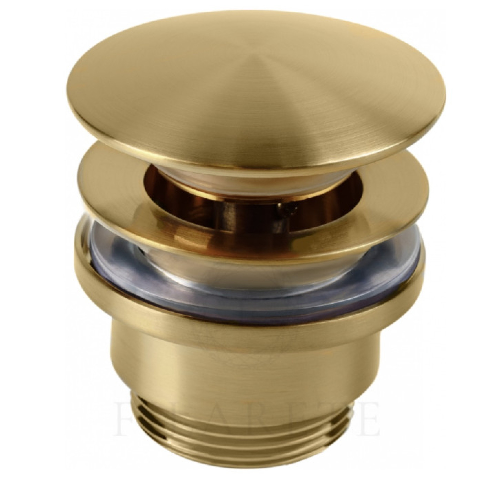 Донный клапан Filarete FL75 (золотой брашированный) фото-3