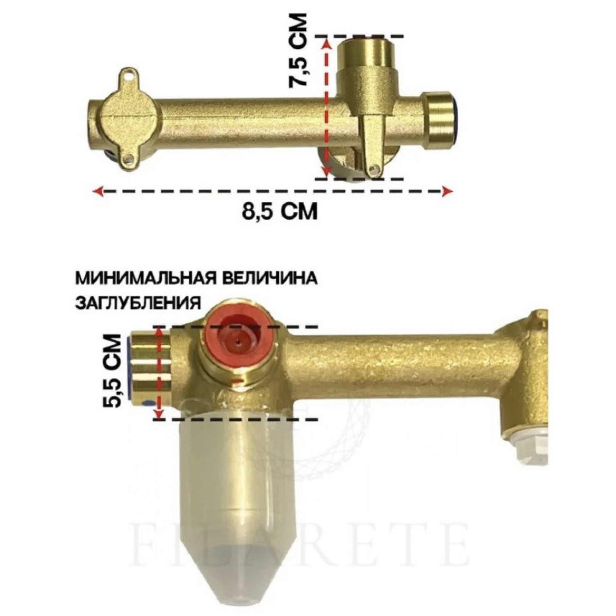 Смеситель Filarete Fing FL4040 (графит) фото-8