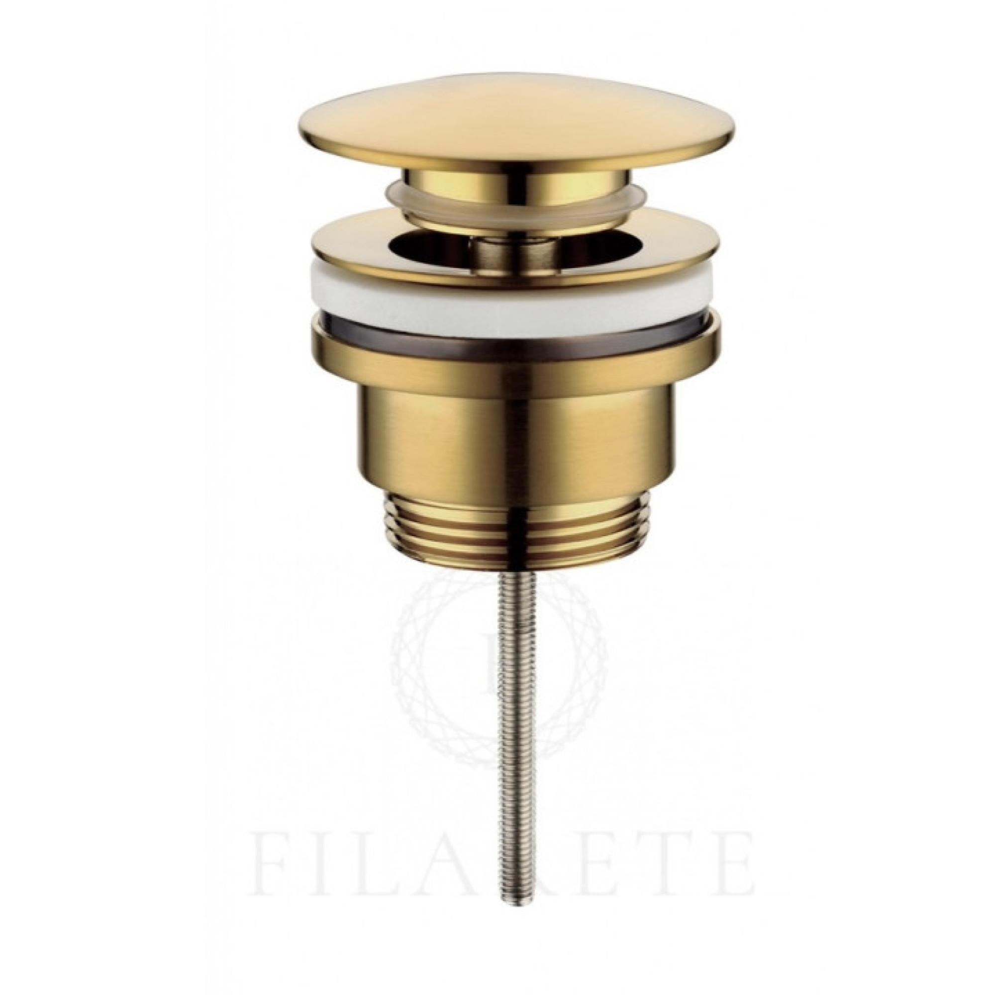 Донный клапан Filarete FL75 (золотой брашированный) фото-2