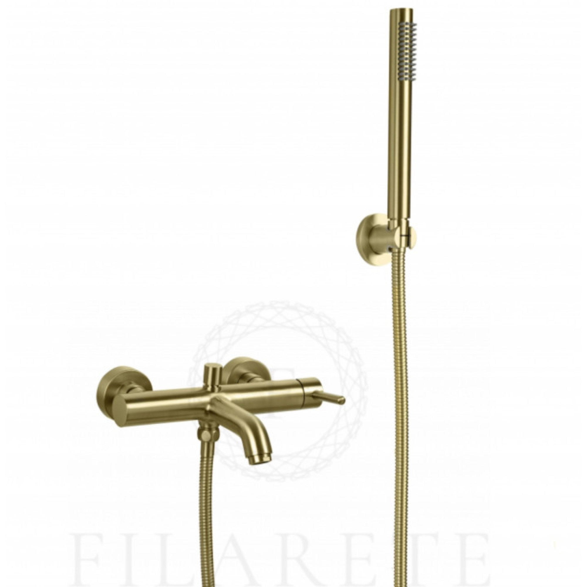 Смеситель Filarete Roun FL2120 (золото матовый) фото-2