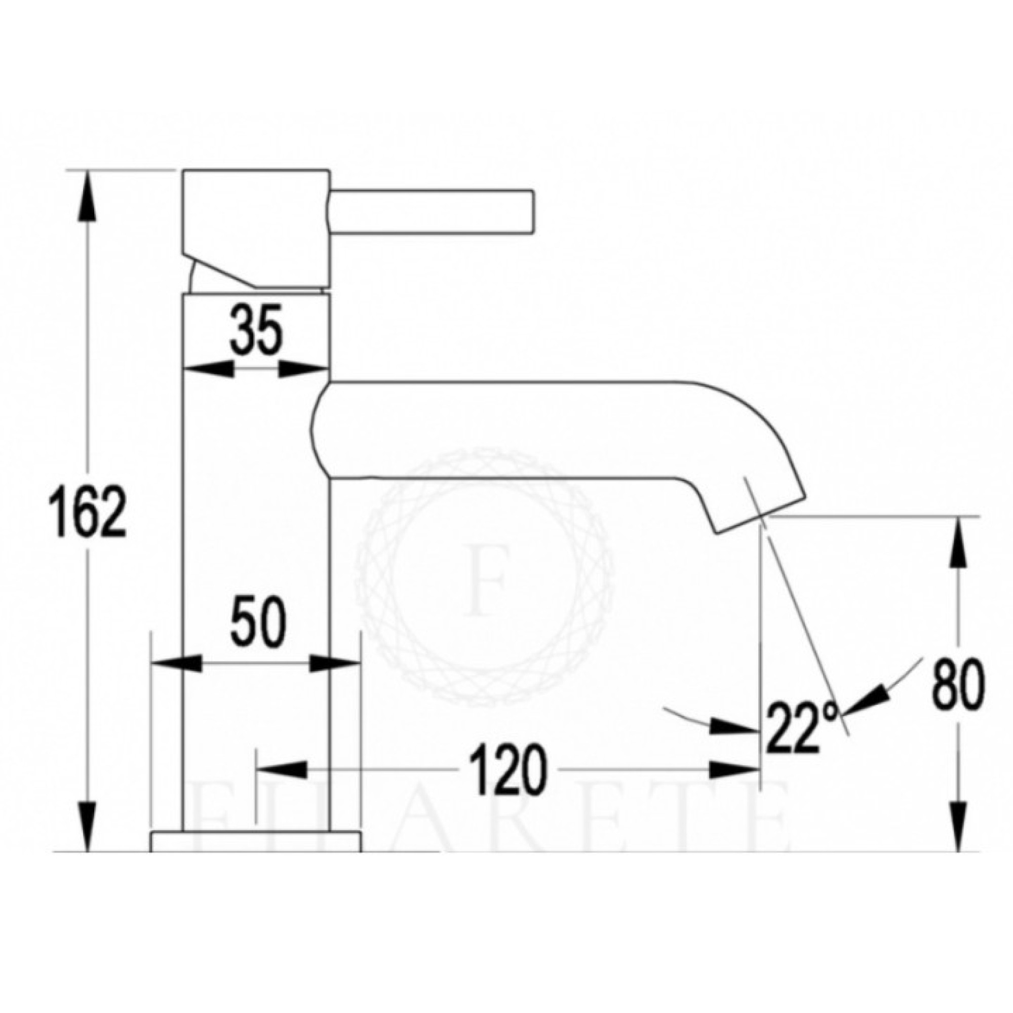 Смеситель Filarete Roun FL5020 (графит) фото-9 Смеситель Filarete Roun FL5020 (графит) фото-9