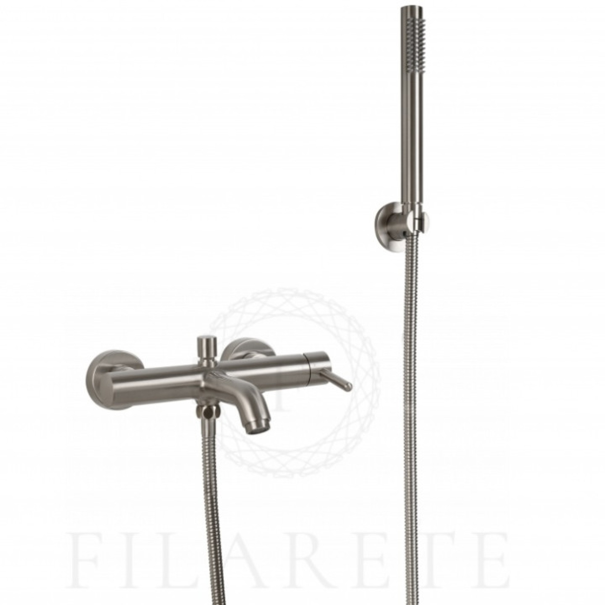 Смеситель Filarete Roun FL2120 (никель) фото-8