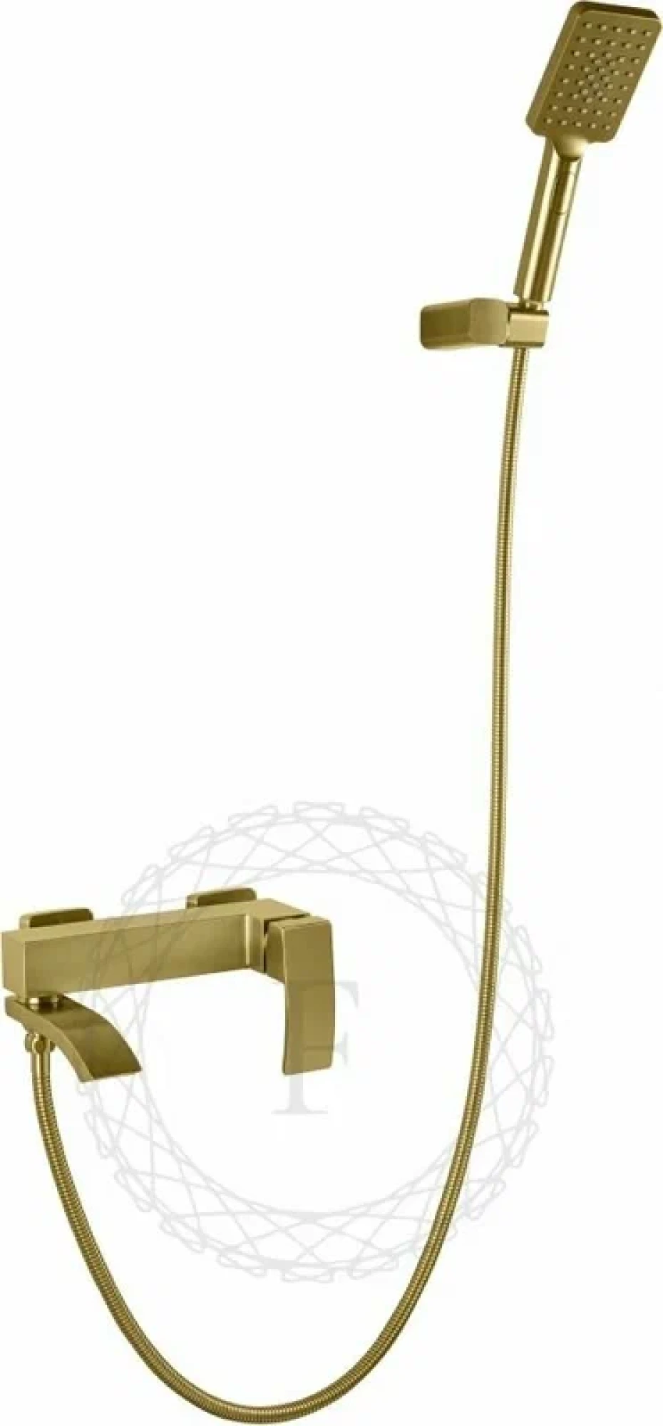 Смеситель Filarete Waterfall FL2110 (матовое золото) фото-6