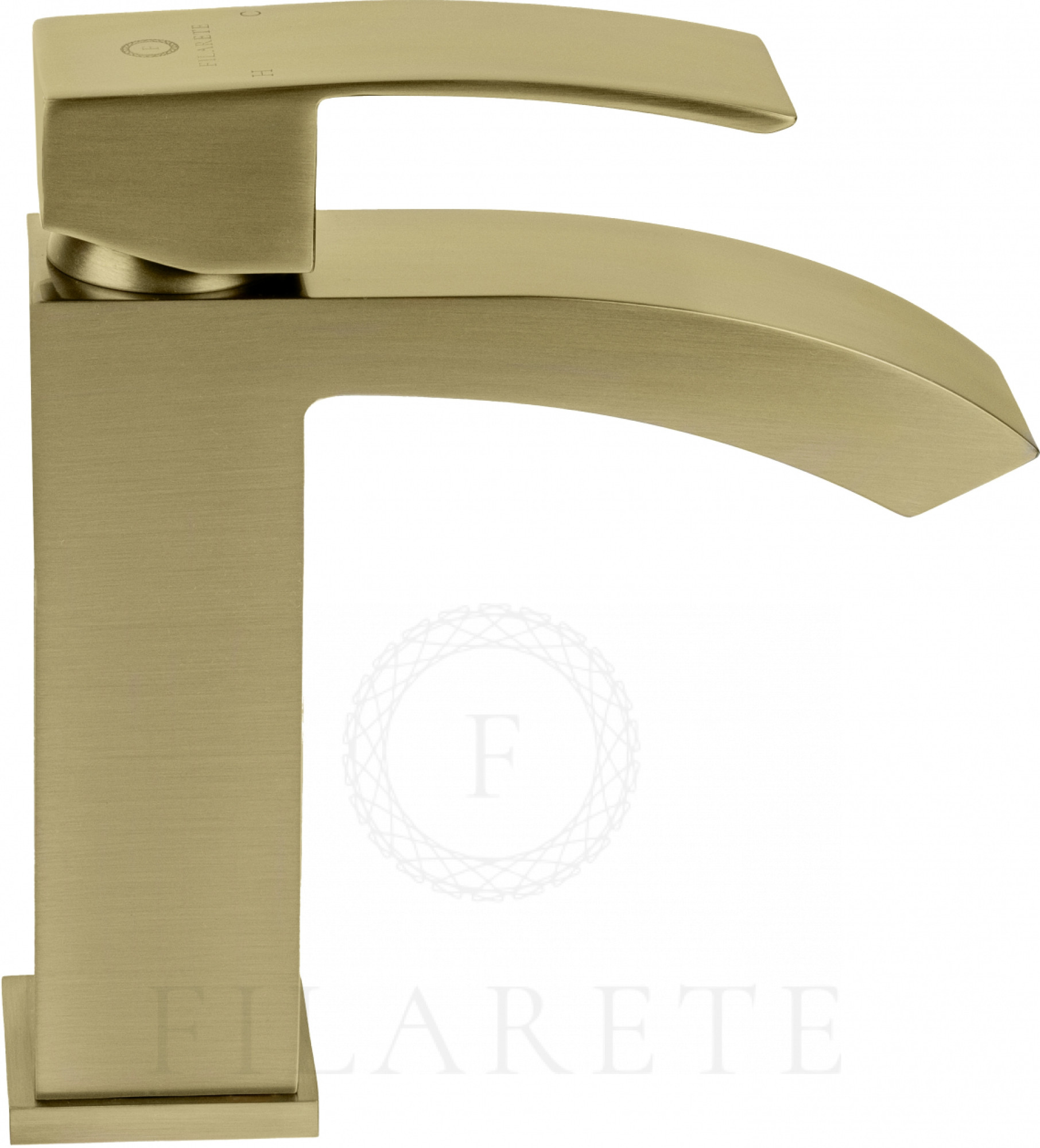 Смеситель Filarete Waterfall FL5010 (матовое золото) фото-2