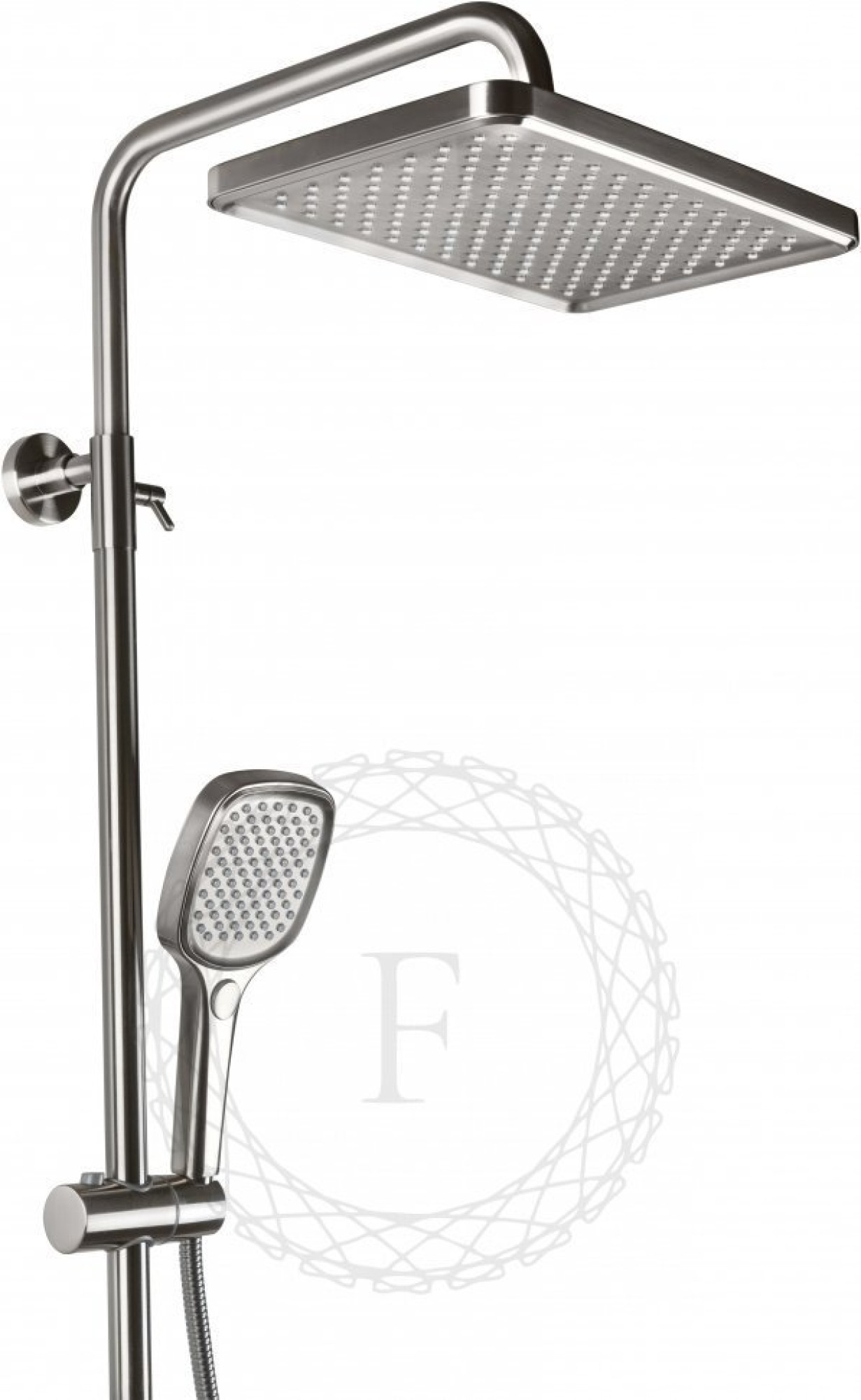 Душевая система  Filarete Retta FL2030 (никель) фото-4