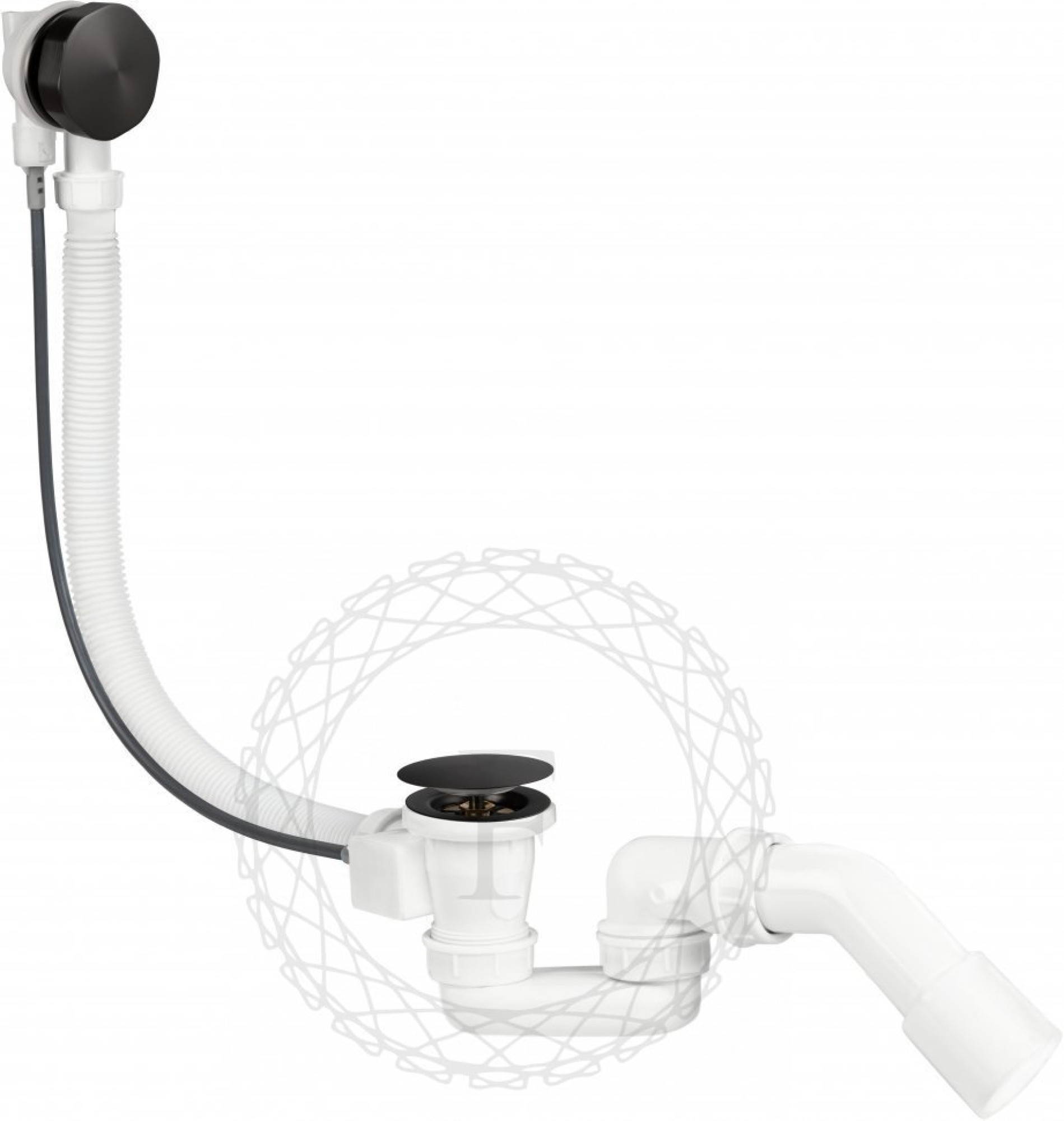 Сифон Filarete FL80 (графит) фото-2 Сифон Filarete FL80 (графит) фото-2