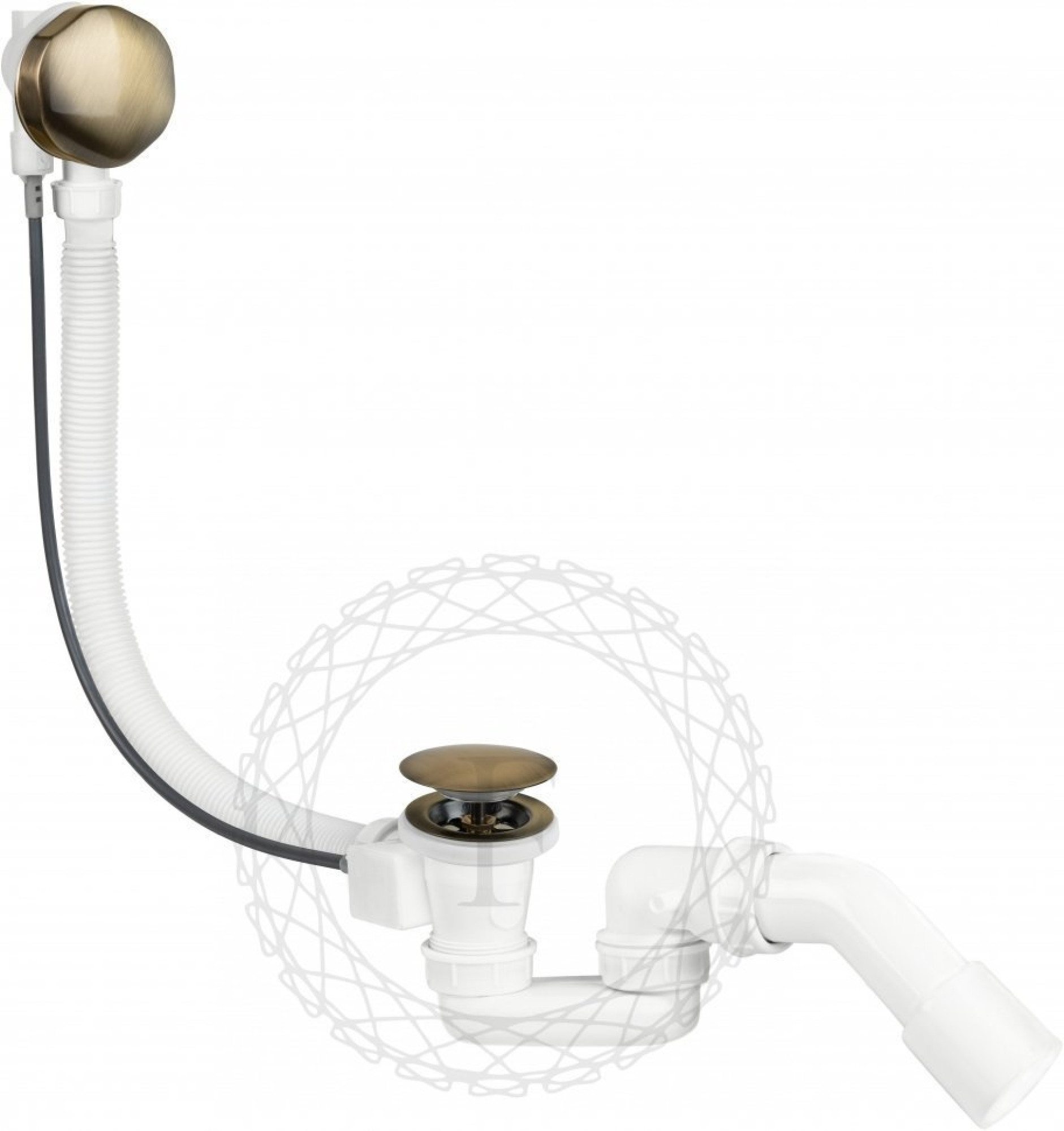 Сифон Filarete FL80 (бронза) фото-2