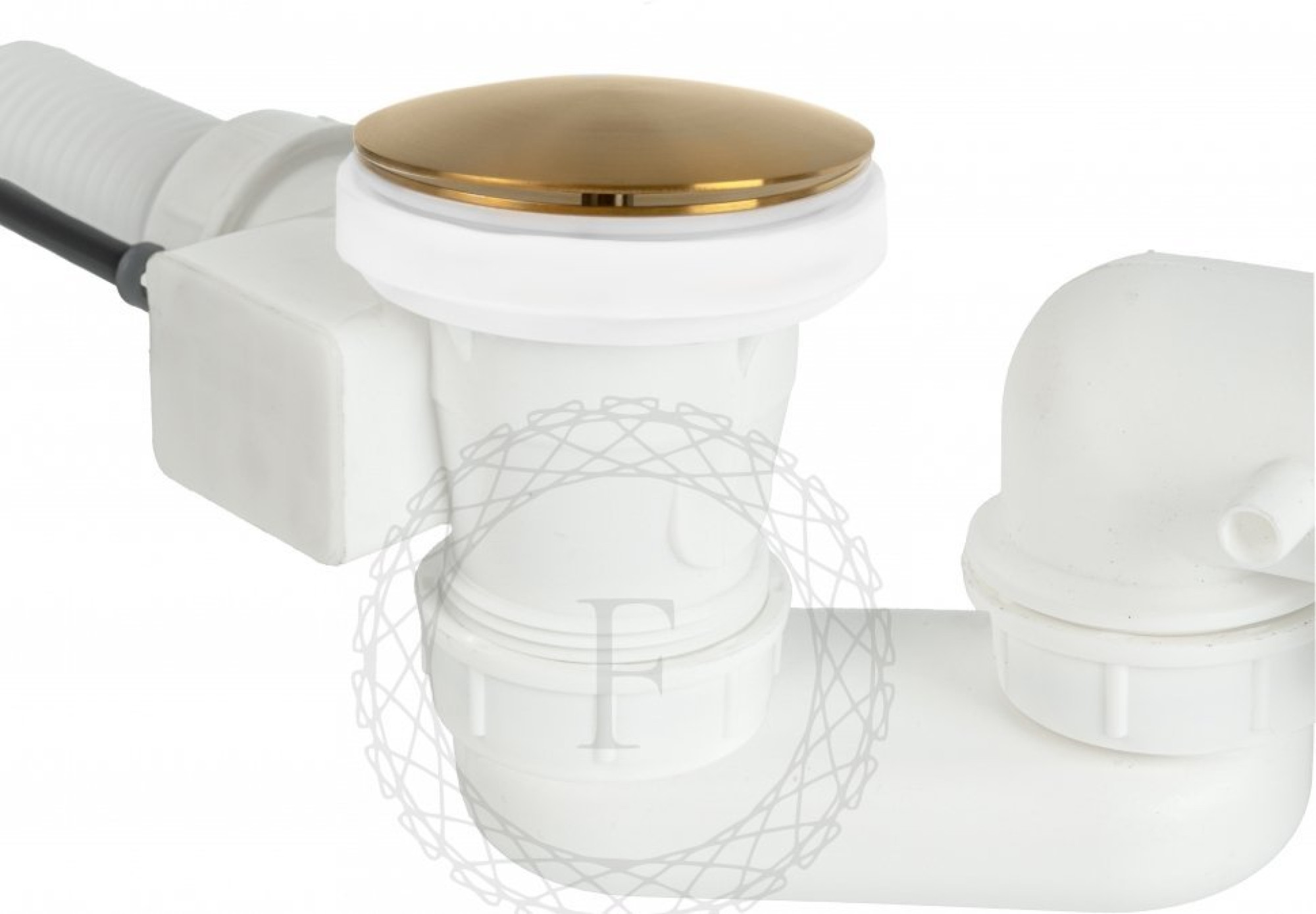 Сифон Filarete FL80 (золотой брашированный) фото-2