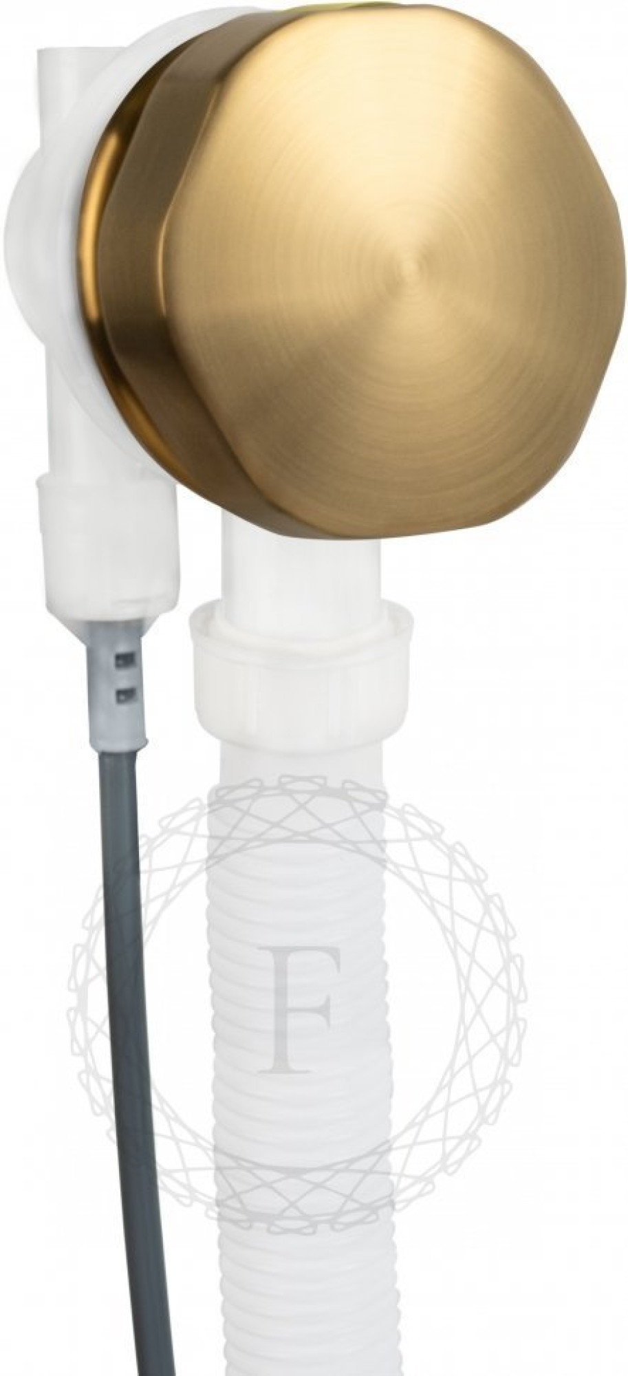 Сифон Filarete FL80 (золотой брашированный) фото-4