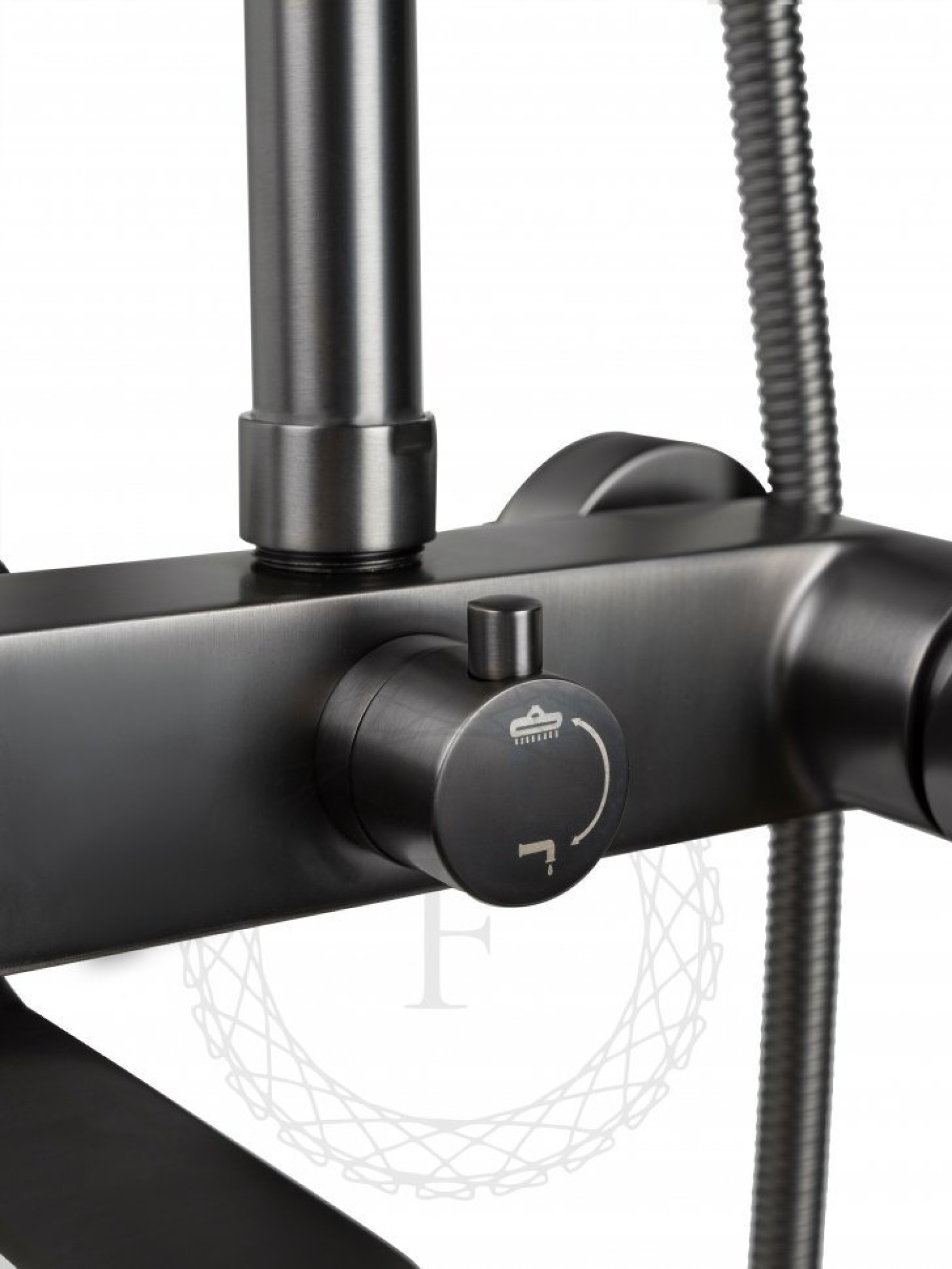 Душевая система Filarete Retta FL2030 (графит) фото-5 Душевая система Filarete Retta FL2030 (графит) фото-5