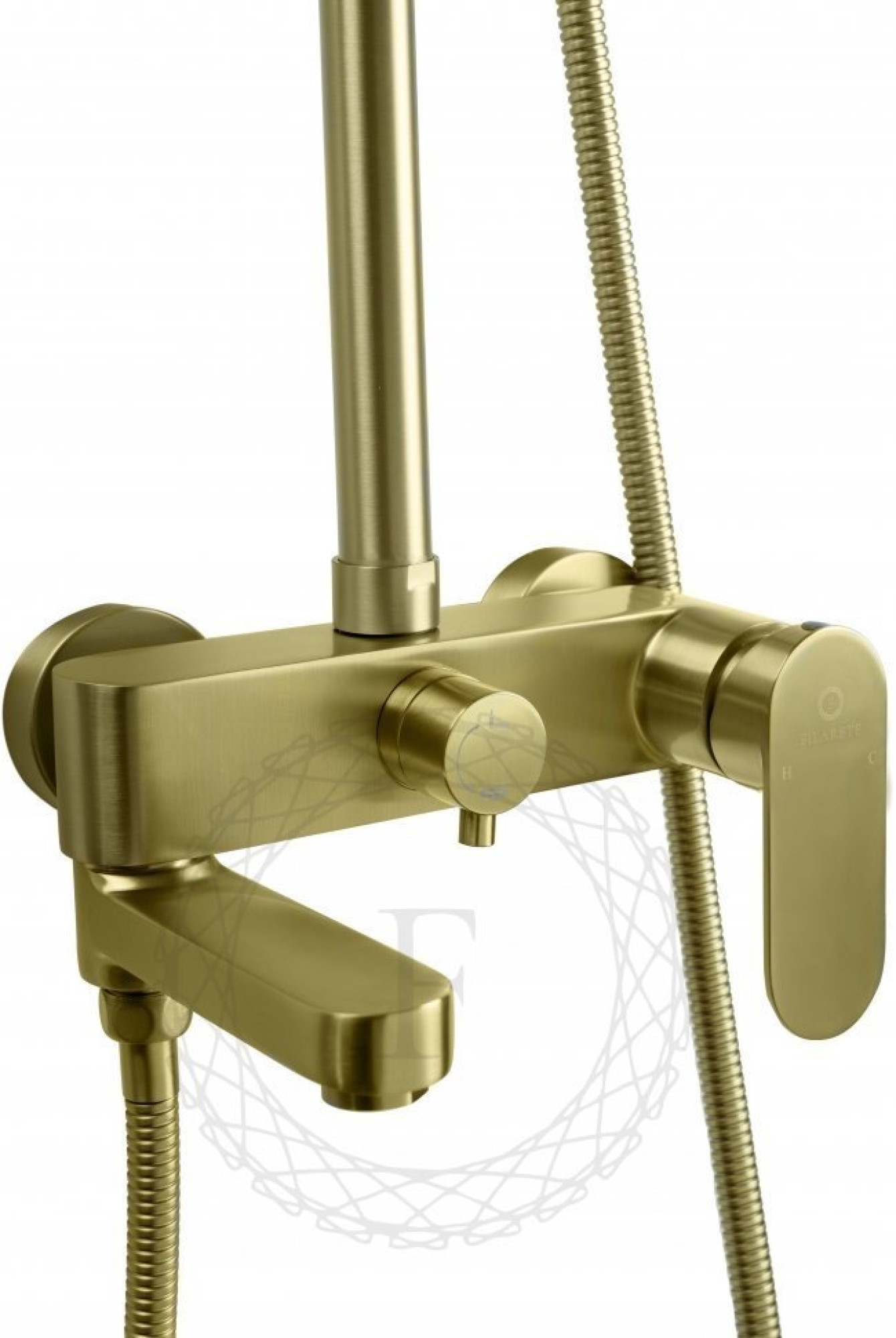 Душевая система  Filarete Retta FL2030 (матовое золото) - фото2