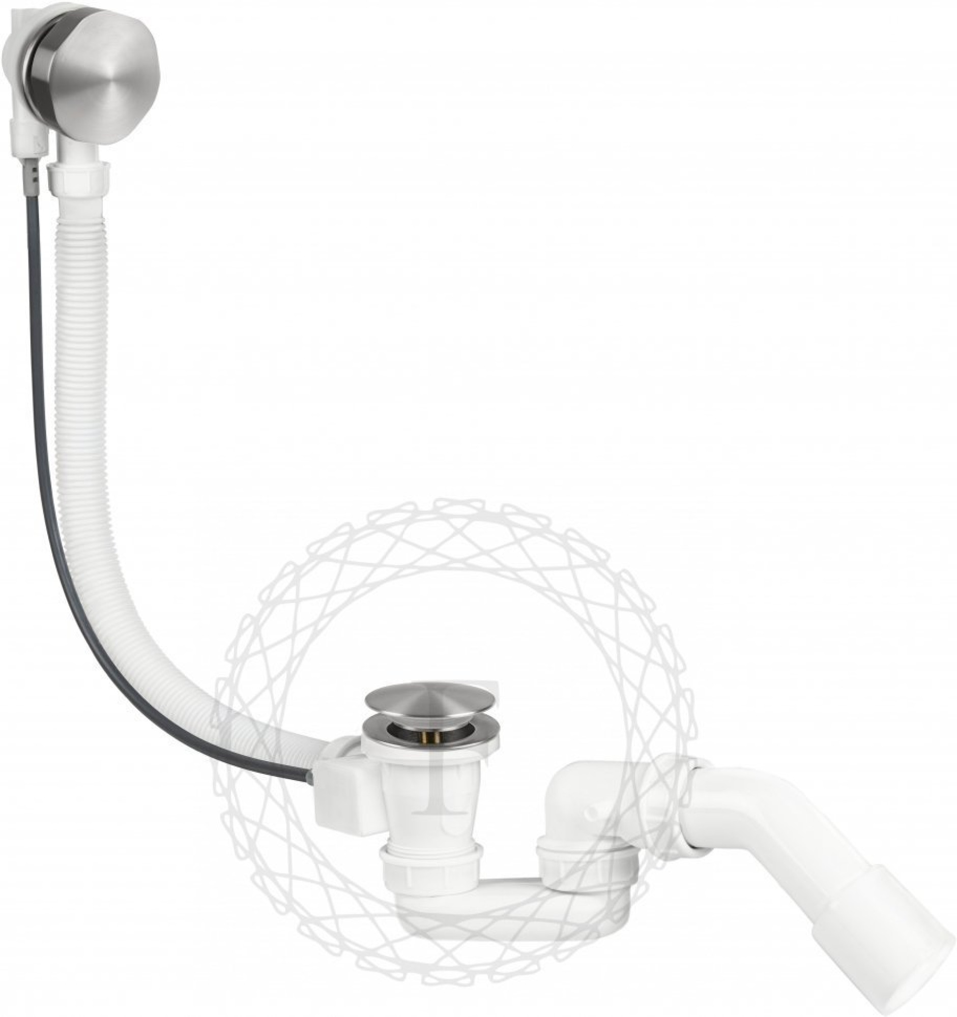 Сифон Filarete FL80 (никель) Сифон Filarete FL80 (никель)