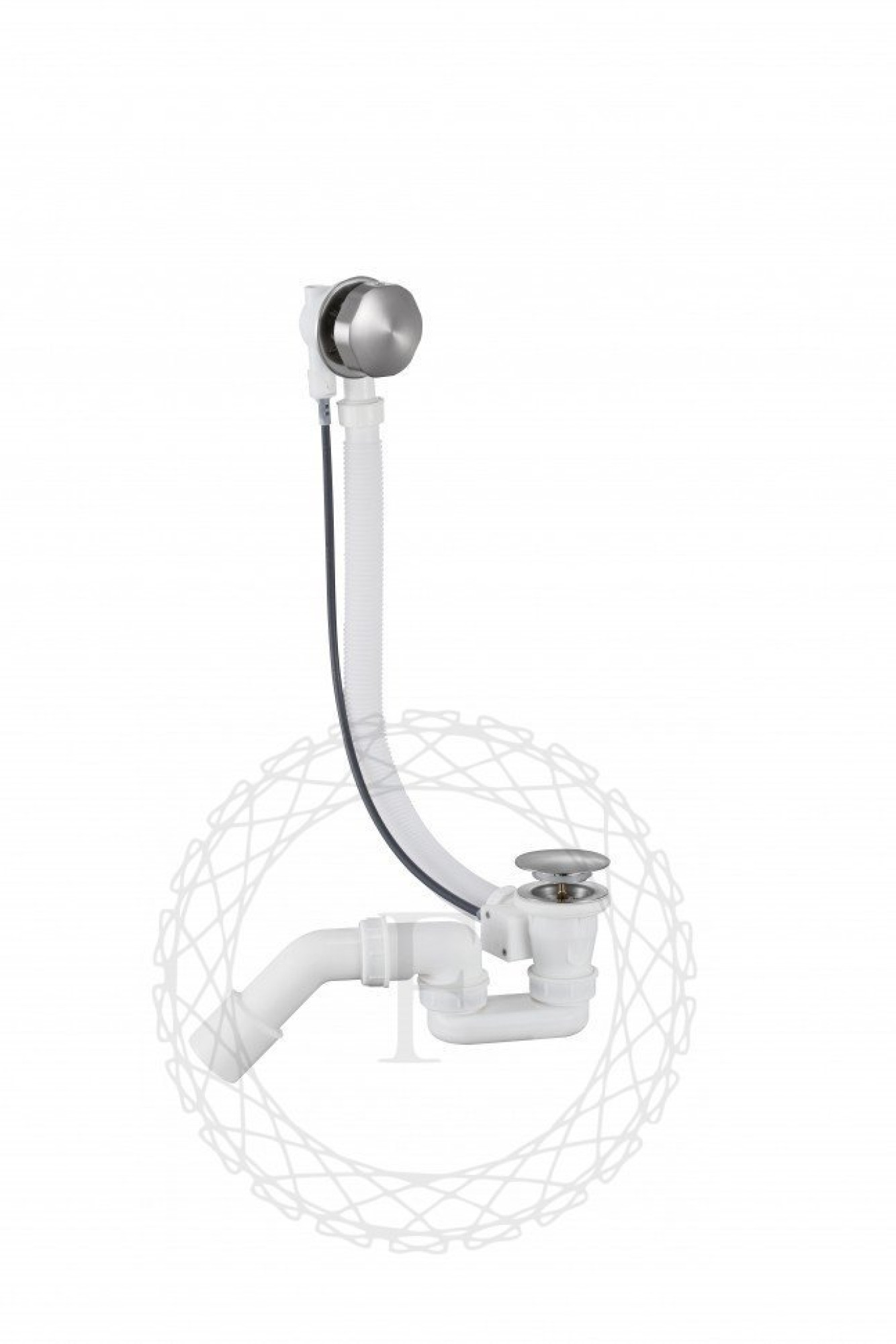 Сифон Filarete FL80 (никель) фото-5 Сифон Filarete FL80 (никель) фото-5