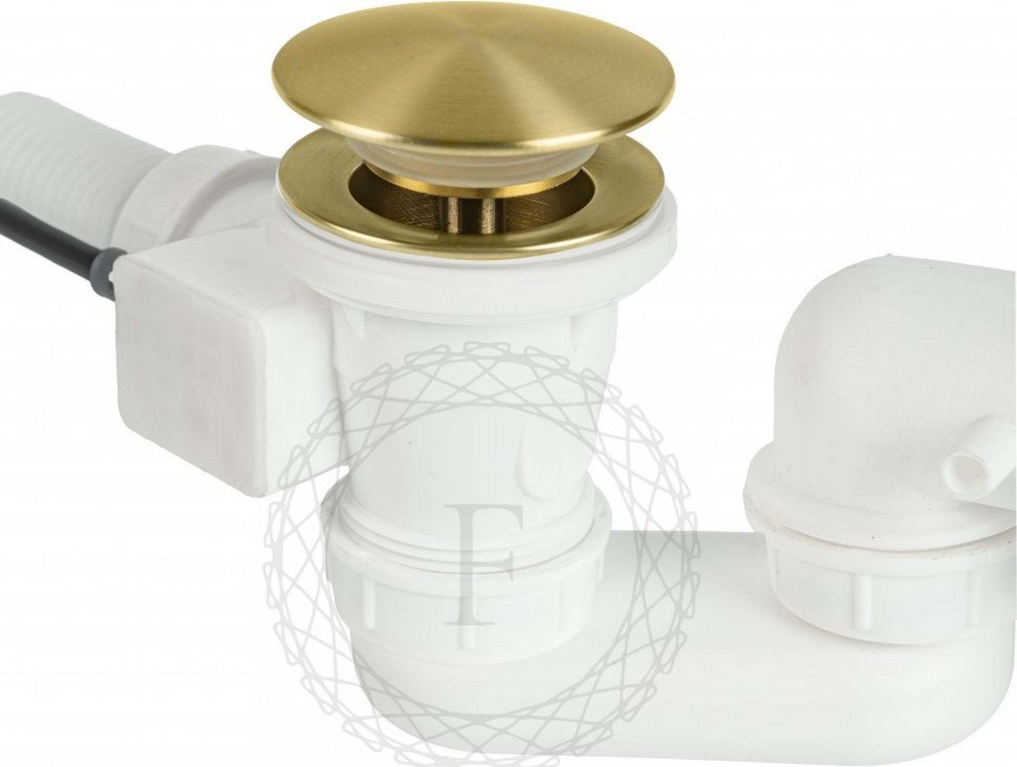 Сифон Filarete FL80 (матовое золото) фото-3