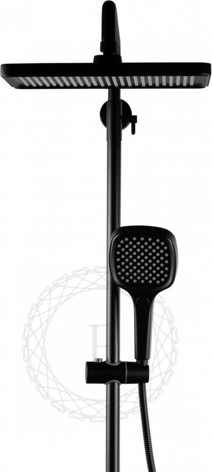 Душевая система  Filarete Retta FL2030 (черный матовый) фото-6