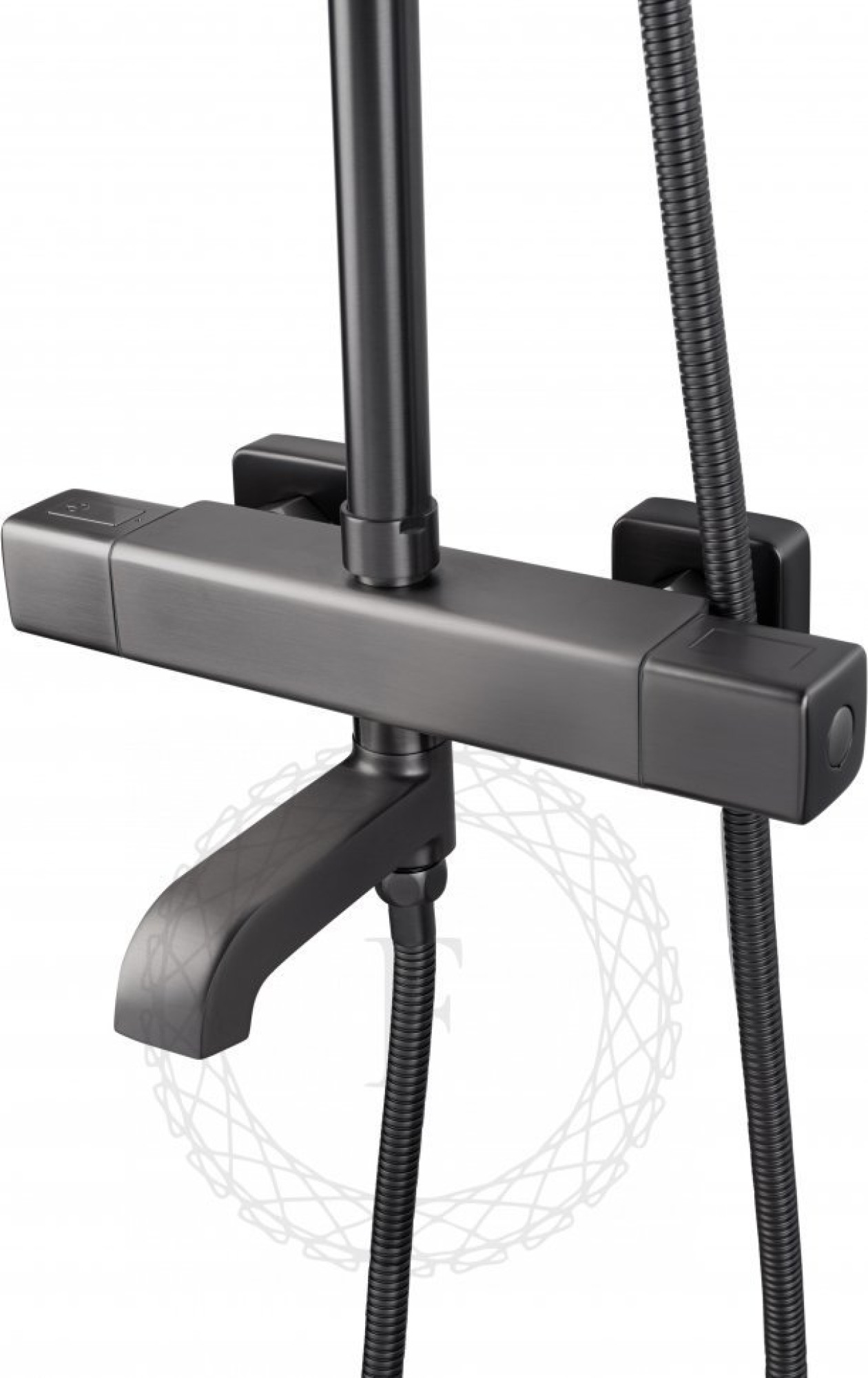 Душевая система  Filarete FL2050 с термостатом (графит) фото-4