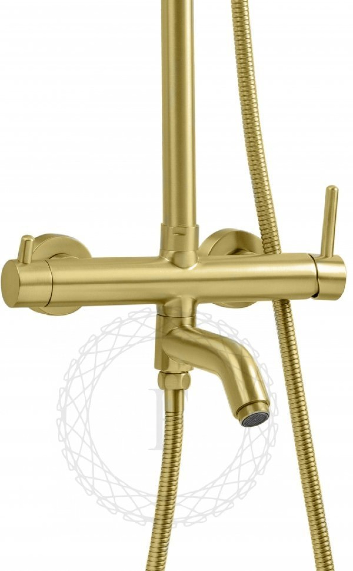 Душевая система  Filarete Roun FL2020 (матовое золото) фото-3