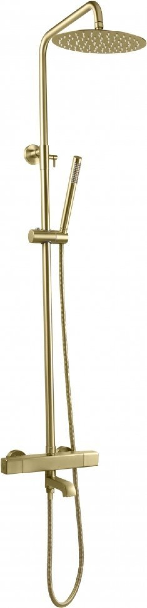 Душевая система  Filarete FL2050 с термостатом (матовое золото) - фото1