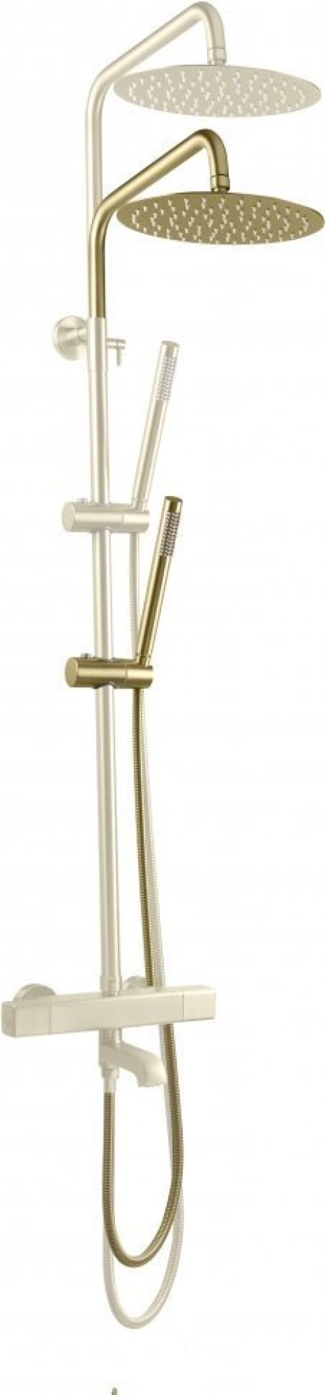 Душевая система  Filarete FL2050 с термостатом (матовое золото) фото-3