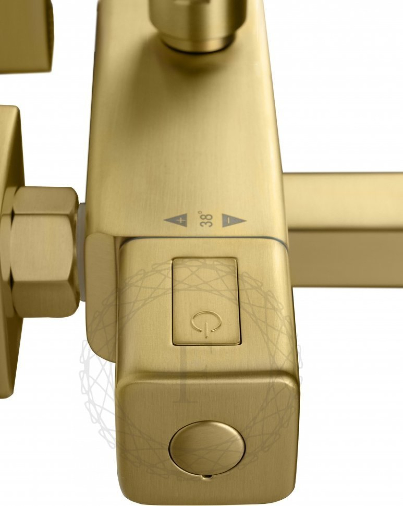 Душевая система  Filarete FL2050 с термостатом (матовое золото) фото-6