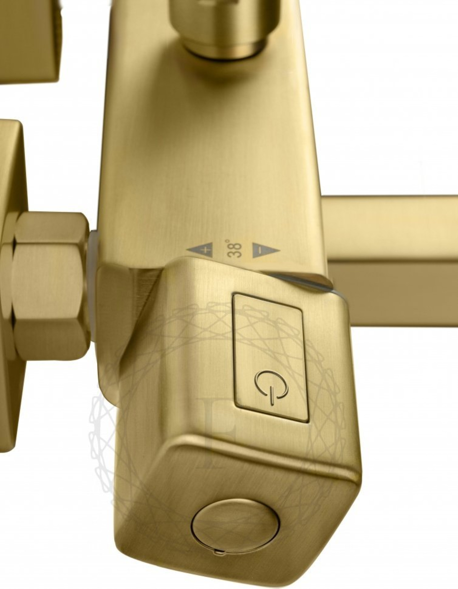 Душевая система  Filarete FL2050 с термостатом (матовое золото) фото-7